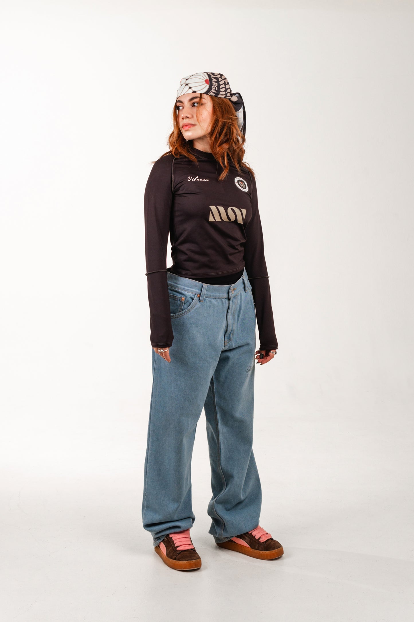 PREVENTA - Long Sleeve Mid-Cropped "Mi Corazón de Miel" MSV