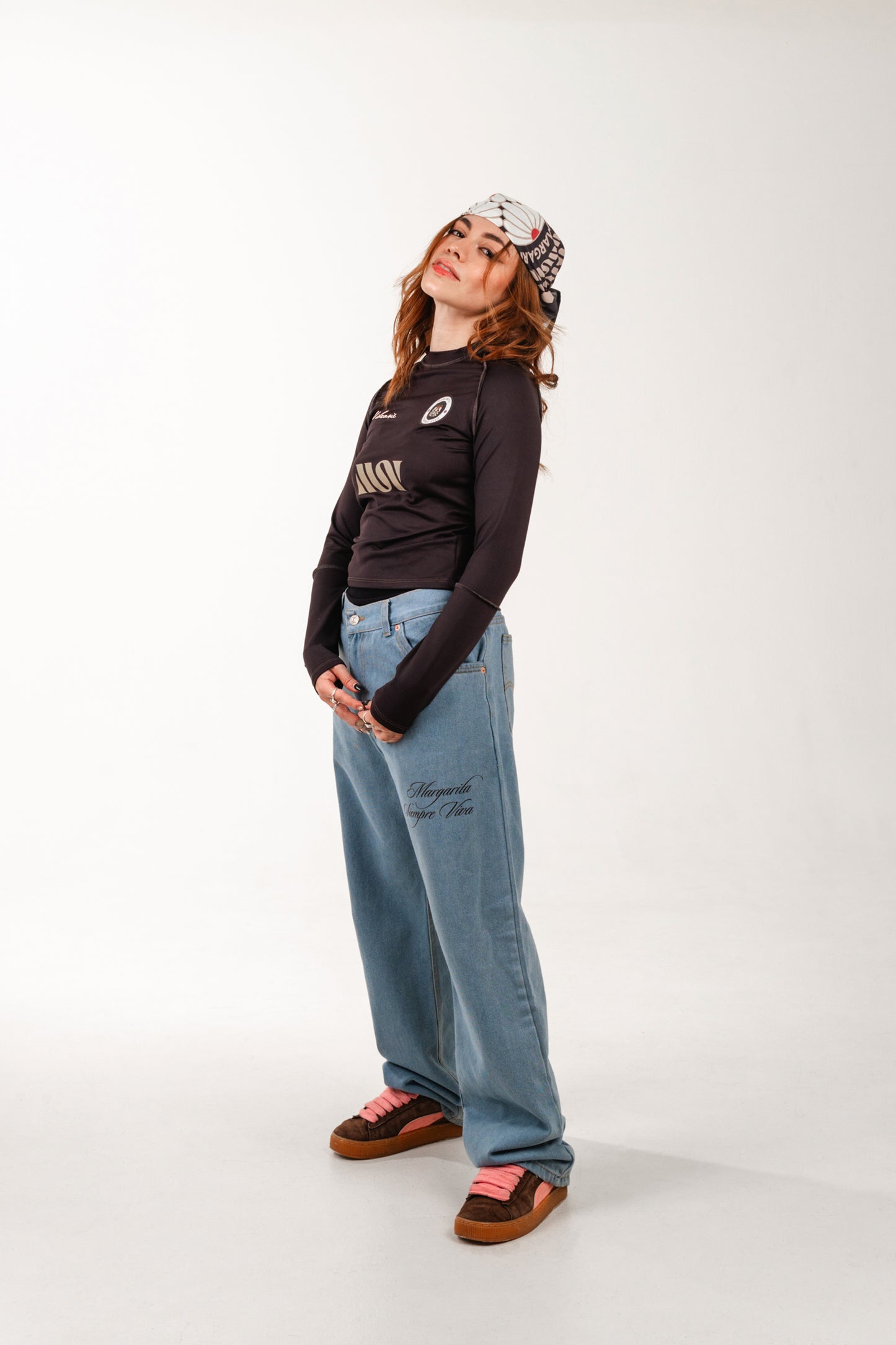 PREVENTA - Long Sleeve Mid-Cropped "Mi Corazón de Miel" MSV