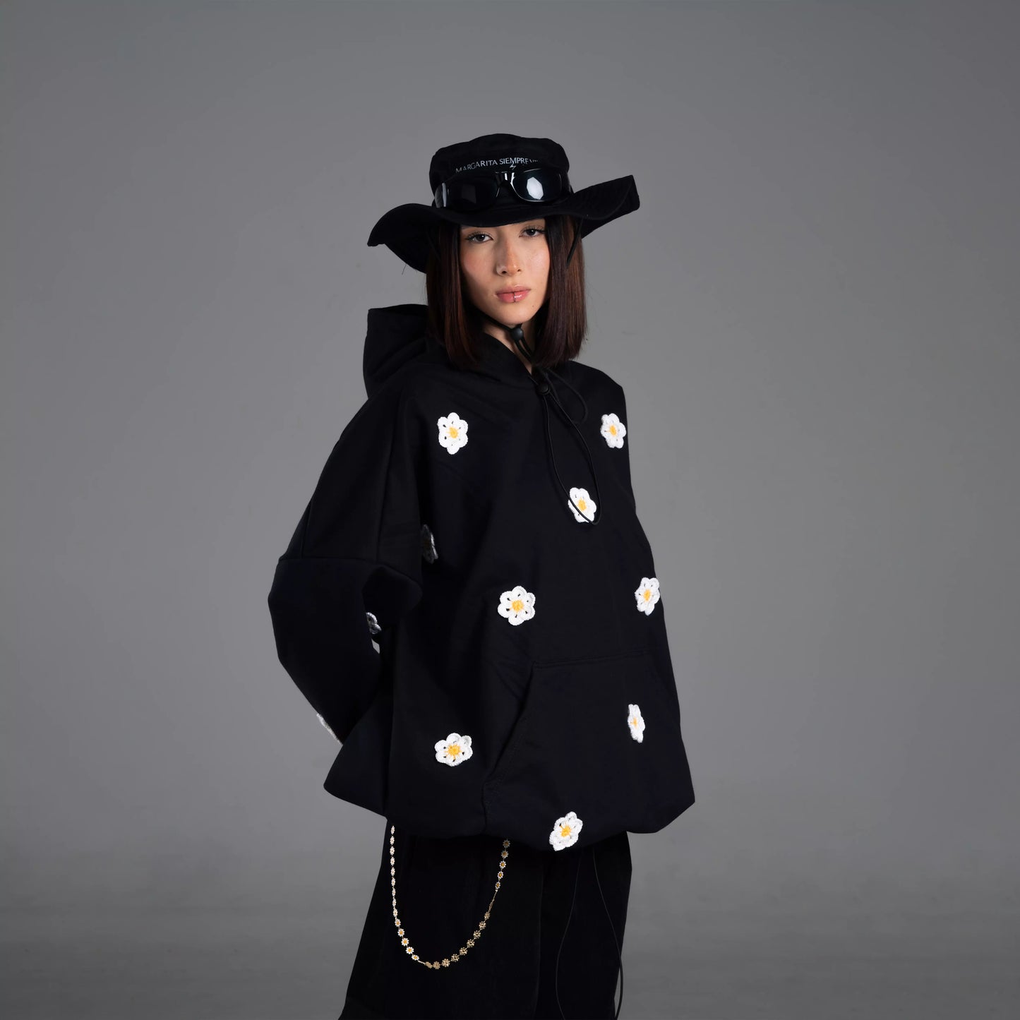 Hoodie Lluvia de Margaritas