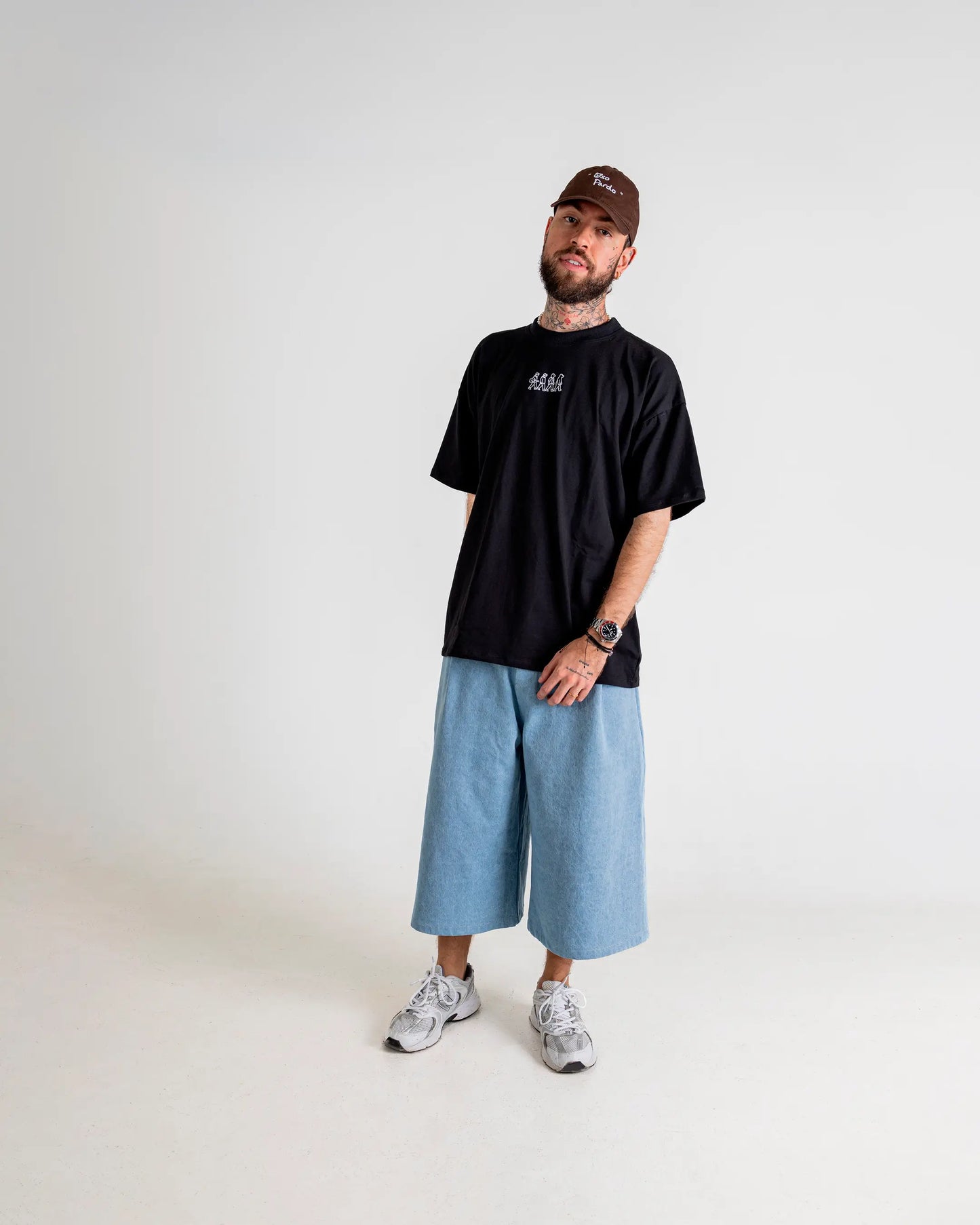 Oso Pardo Camiseta Oversized