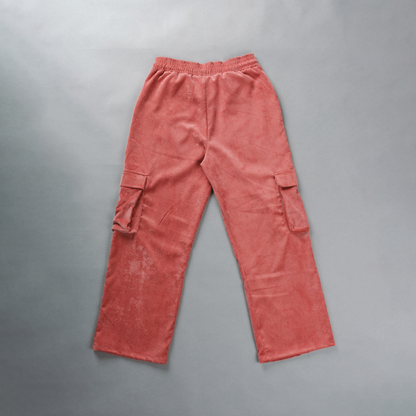 Pantalón Cargo Courdoroy - Coral