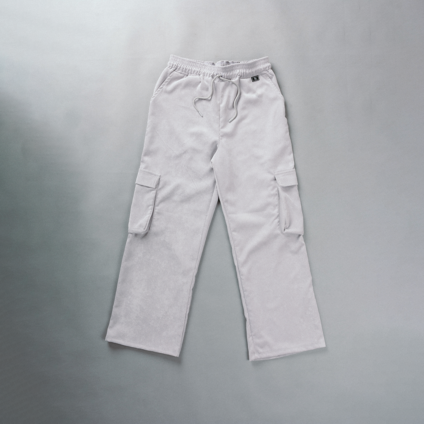 Pantalón Cargo Courdoroy - Gris