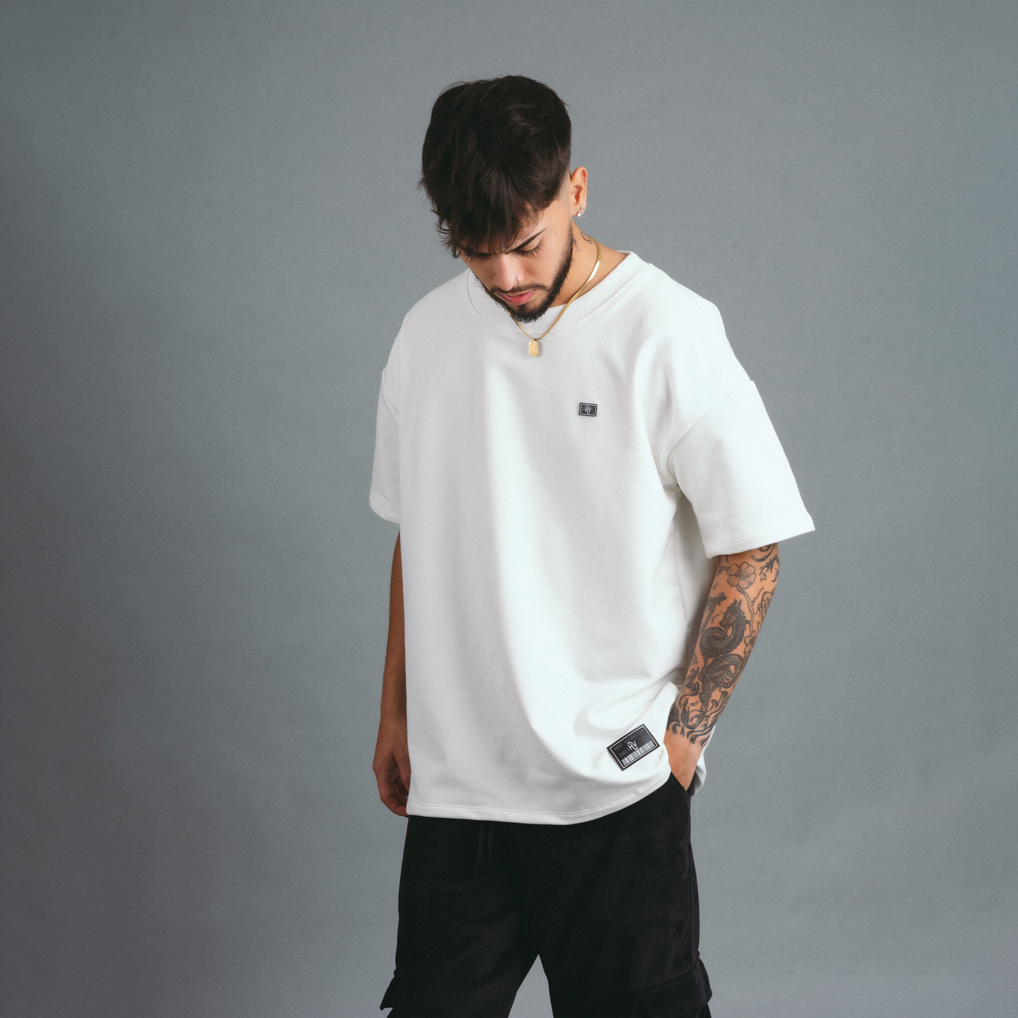 Camiseta oversize classic - White