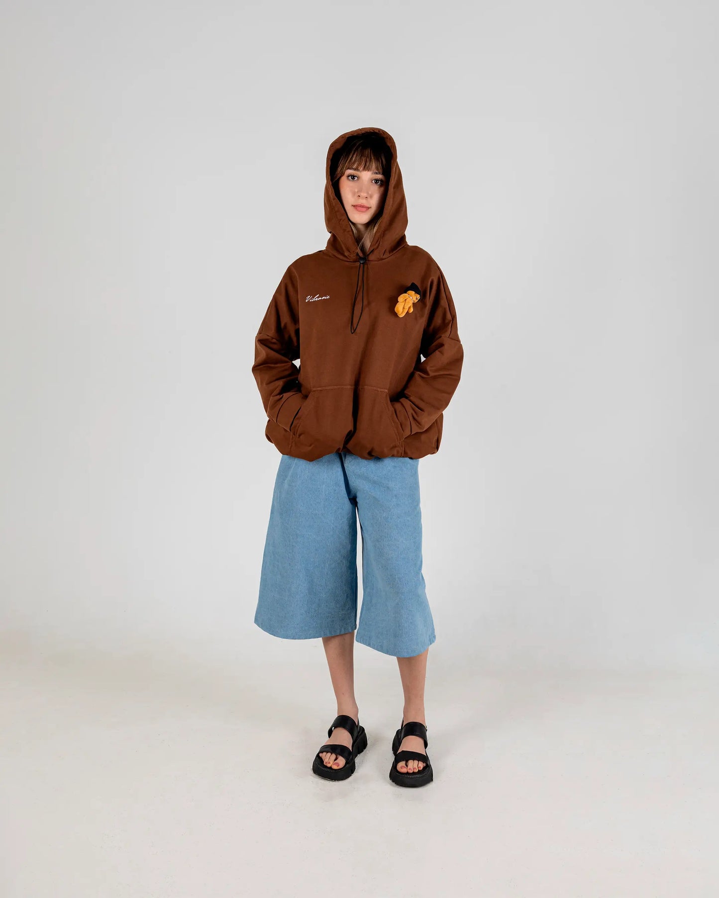 Oso Pardo Hoodie Oversized