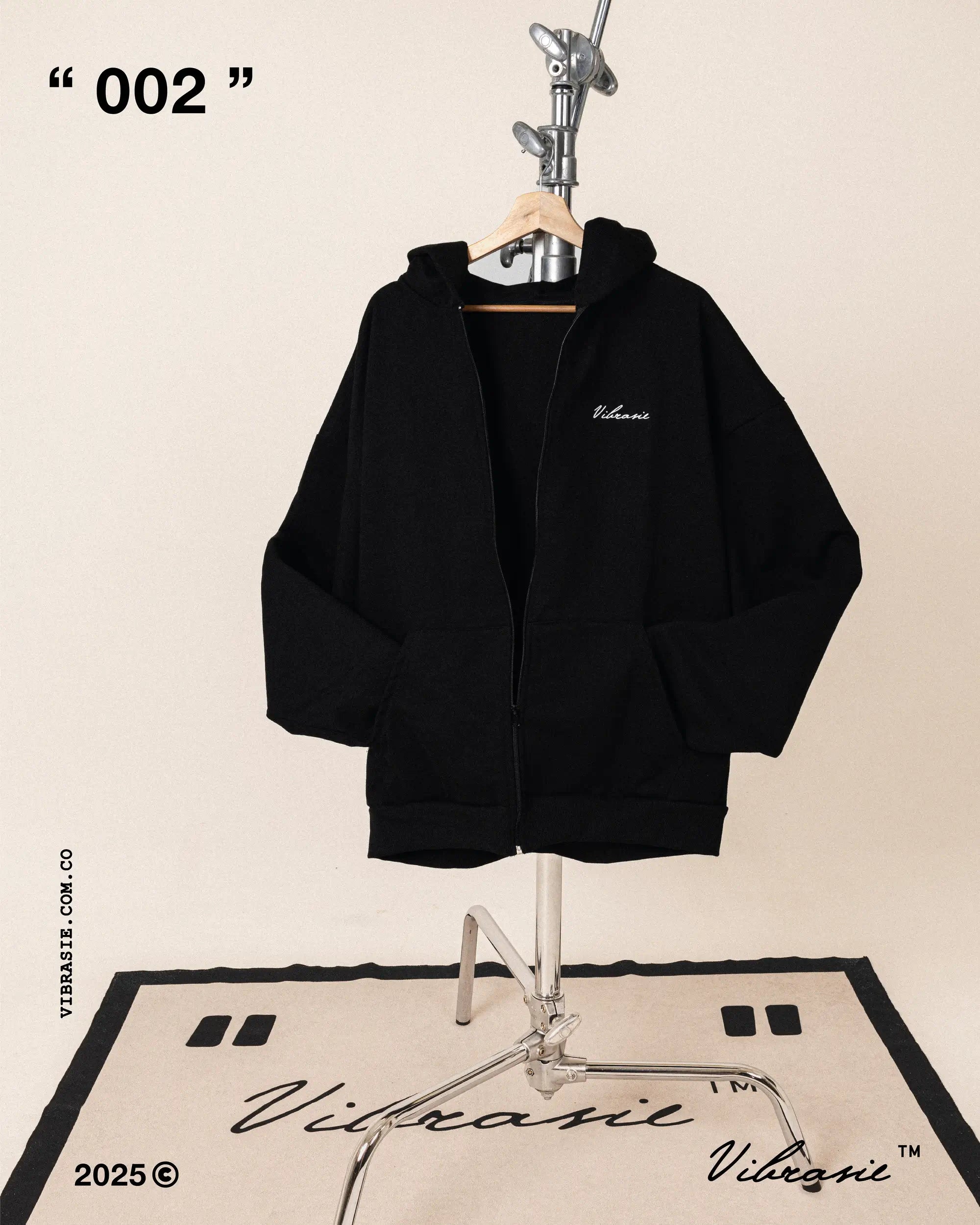 " Hoodie con Cierre "