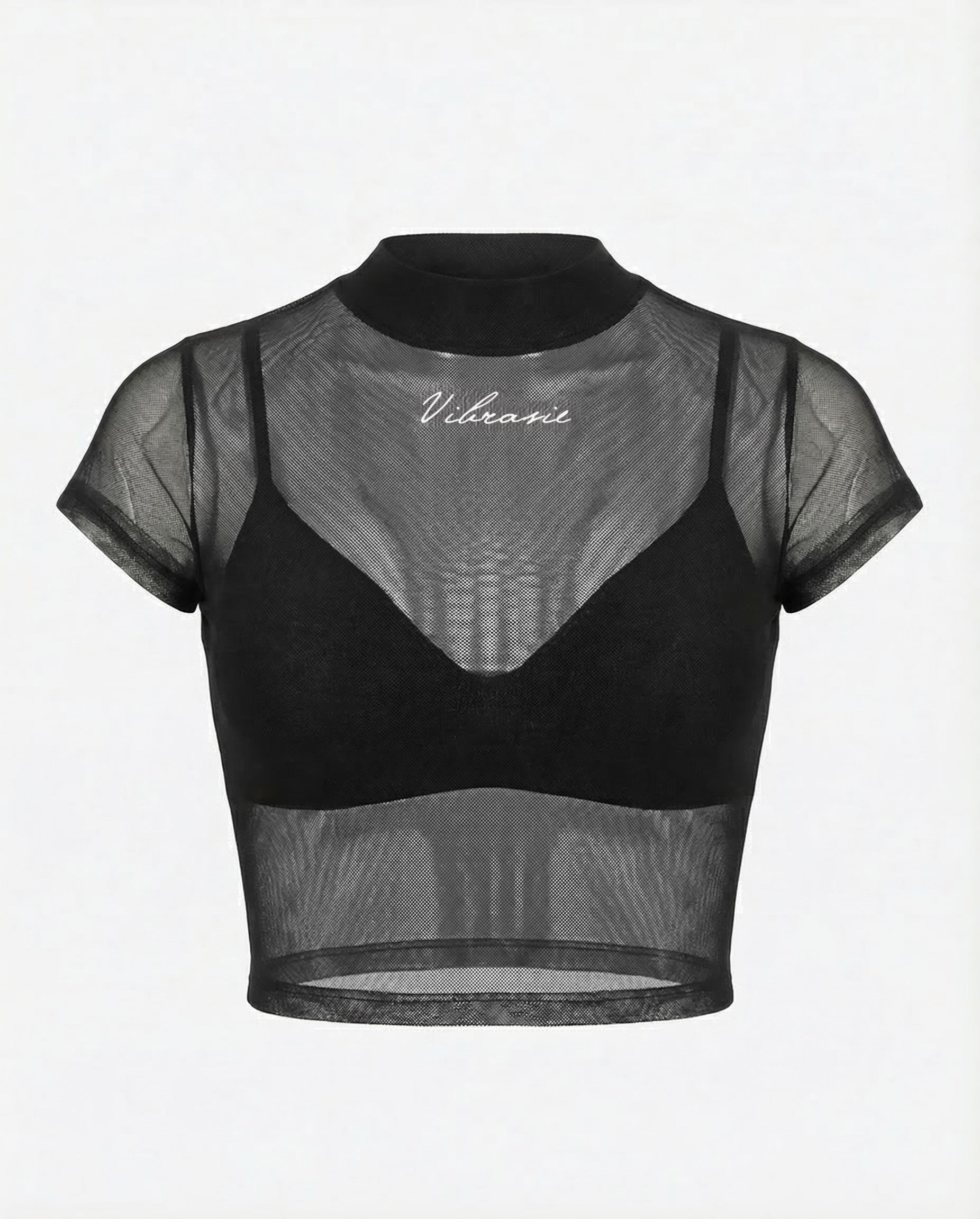 Crop top negro Art001M