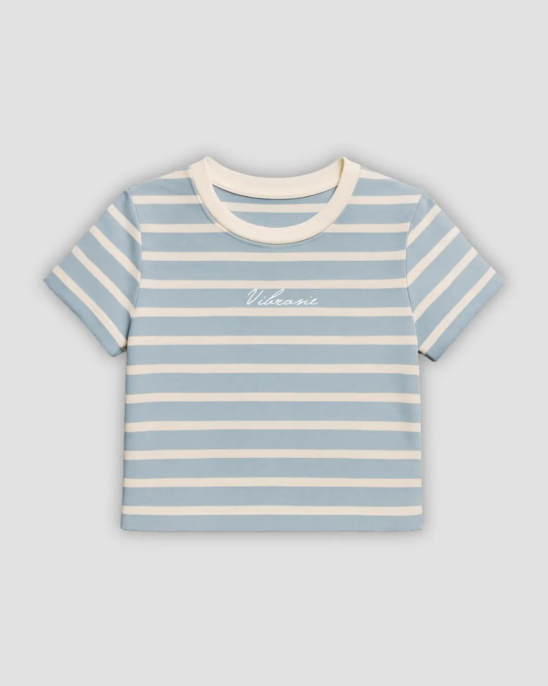 U-Turn Slim Tee Rib - Blue