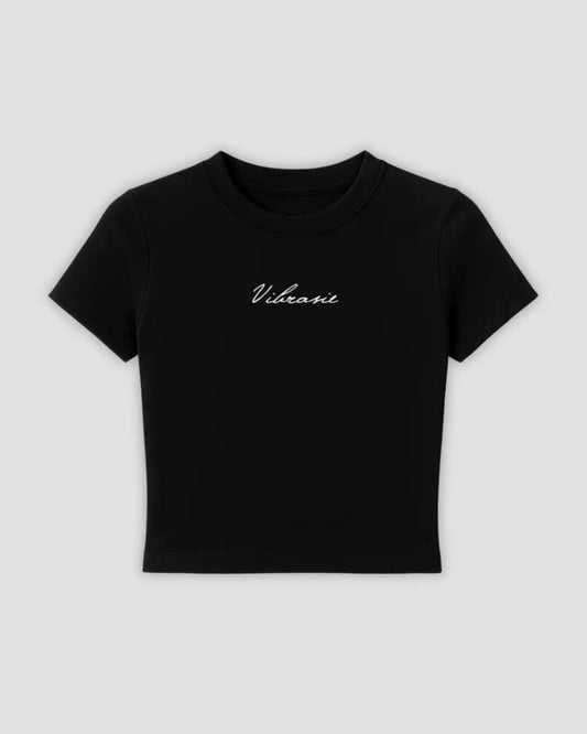 U-Turn Slim Tee - Black
