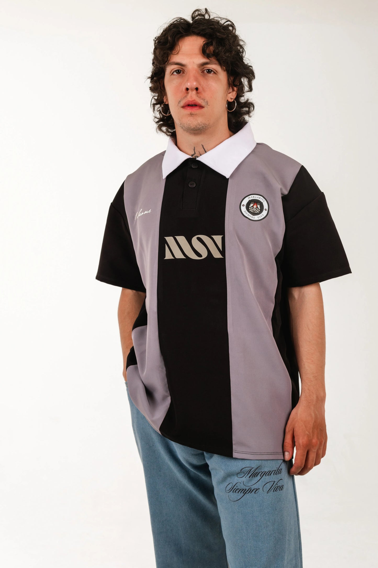 PREVENTA - Camiseta Polo “Ojos de Fuego” MSV
