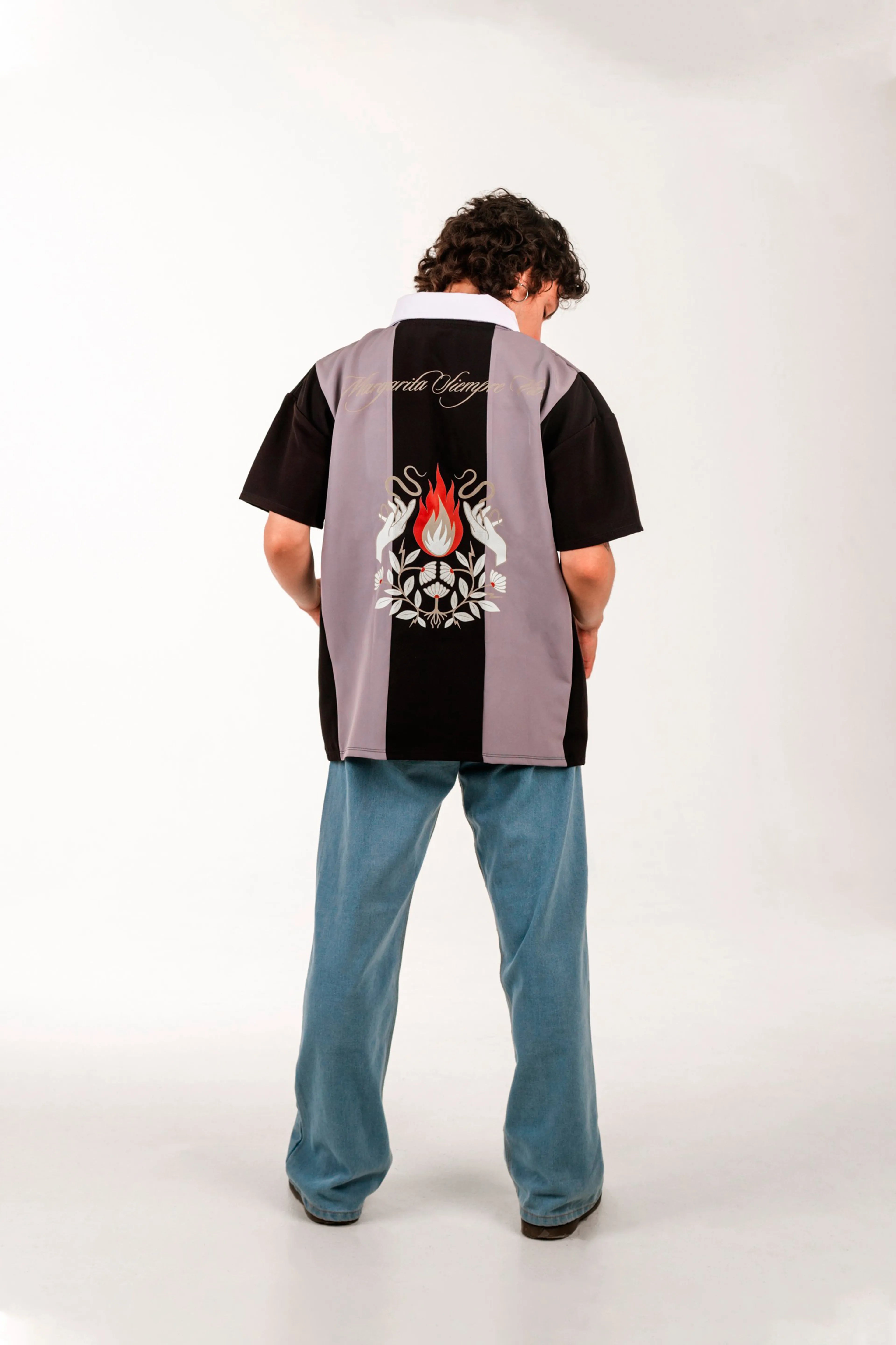 Camiseta Polo “Ojos de Fuego” MSV