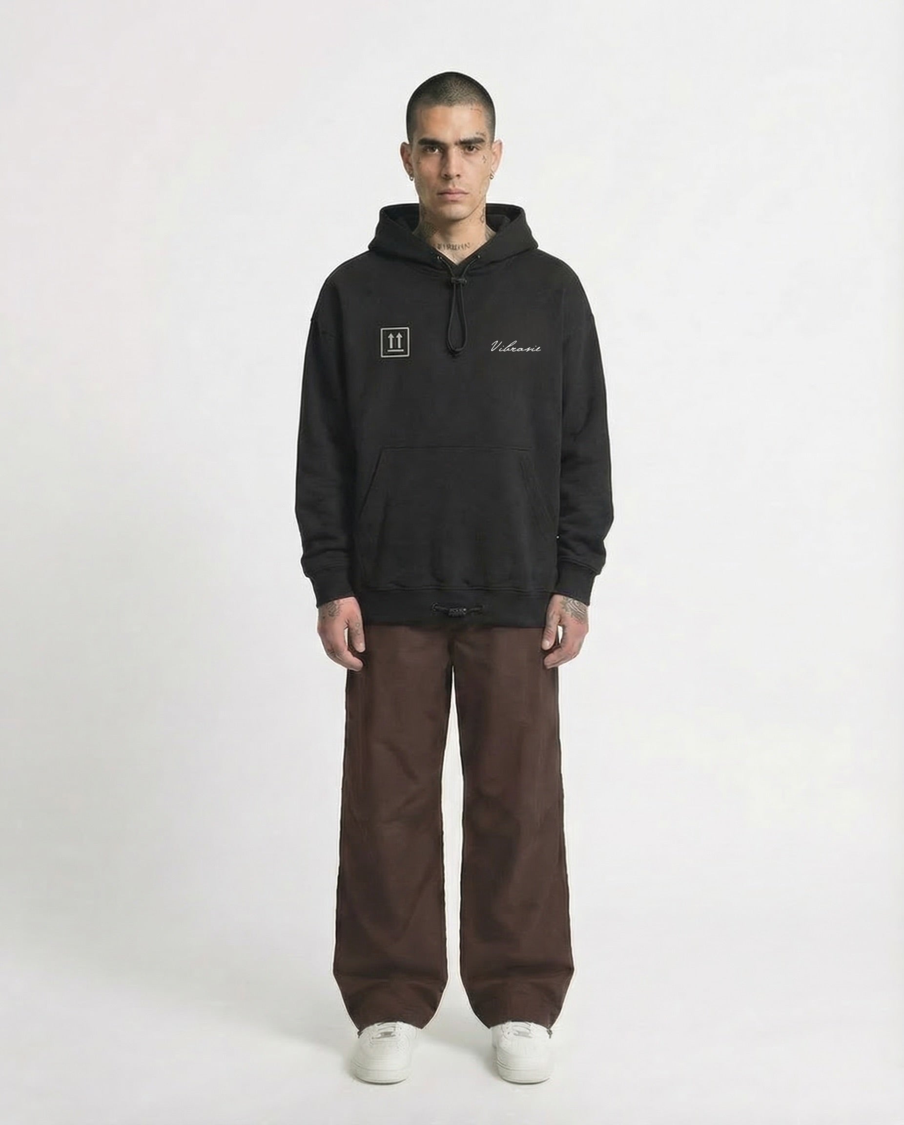 Hoodie negro Art001H
