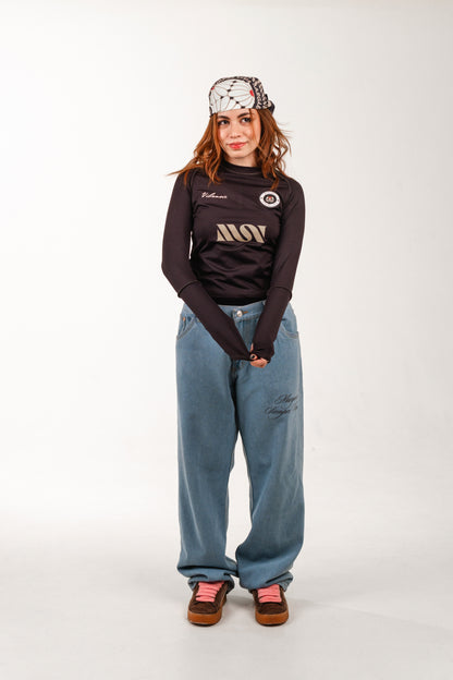 PREVENTA - Long Sleeve Mid-Cropped "Mi Corazón de Miel" MSV