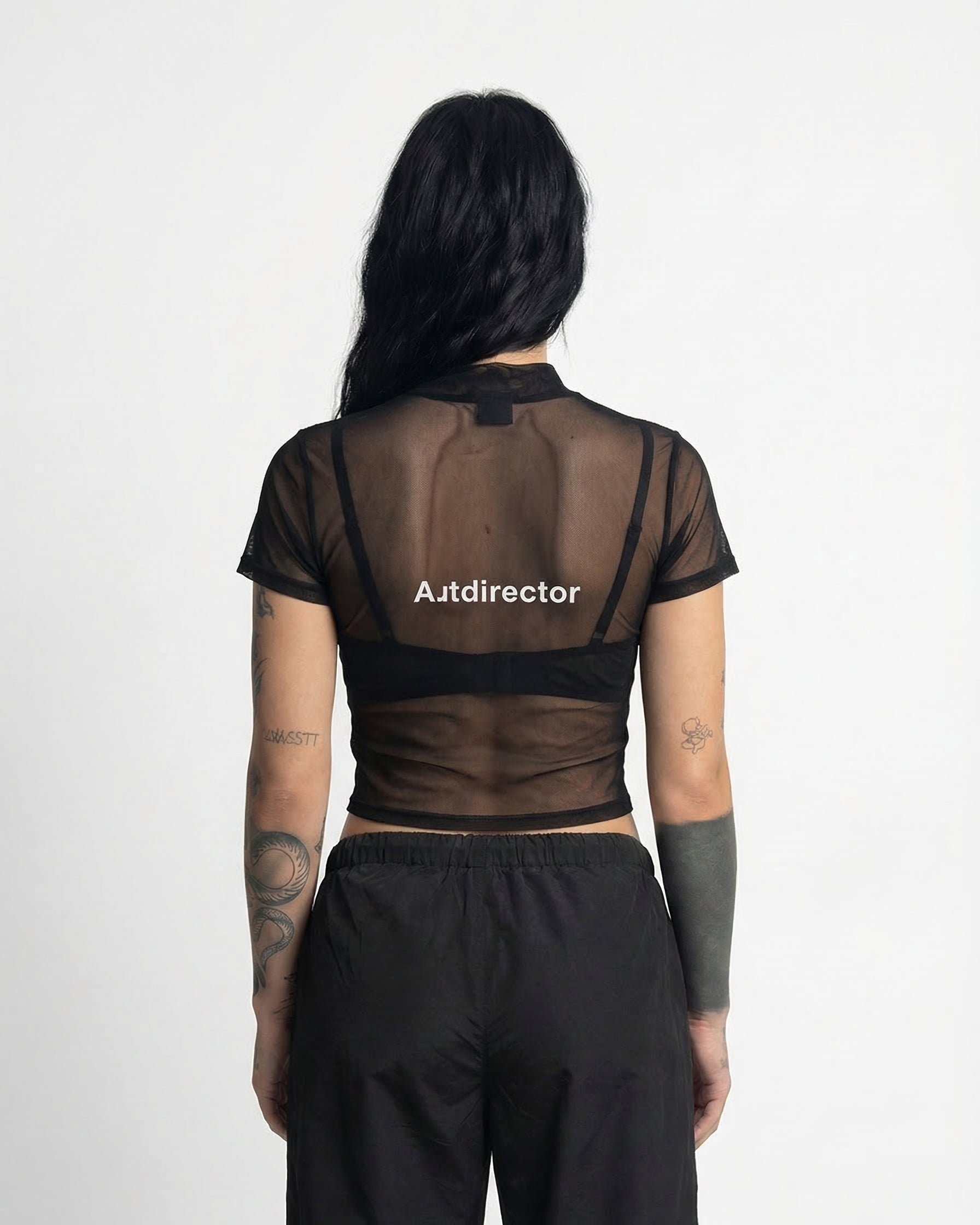 Crop top negro Art001M