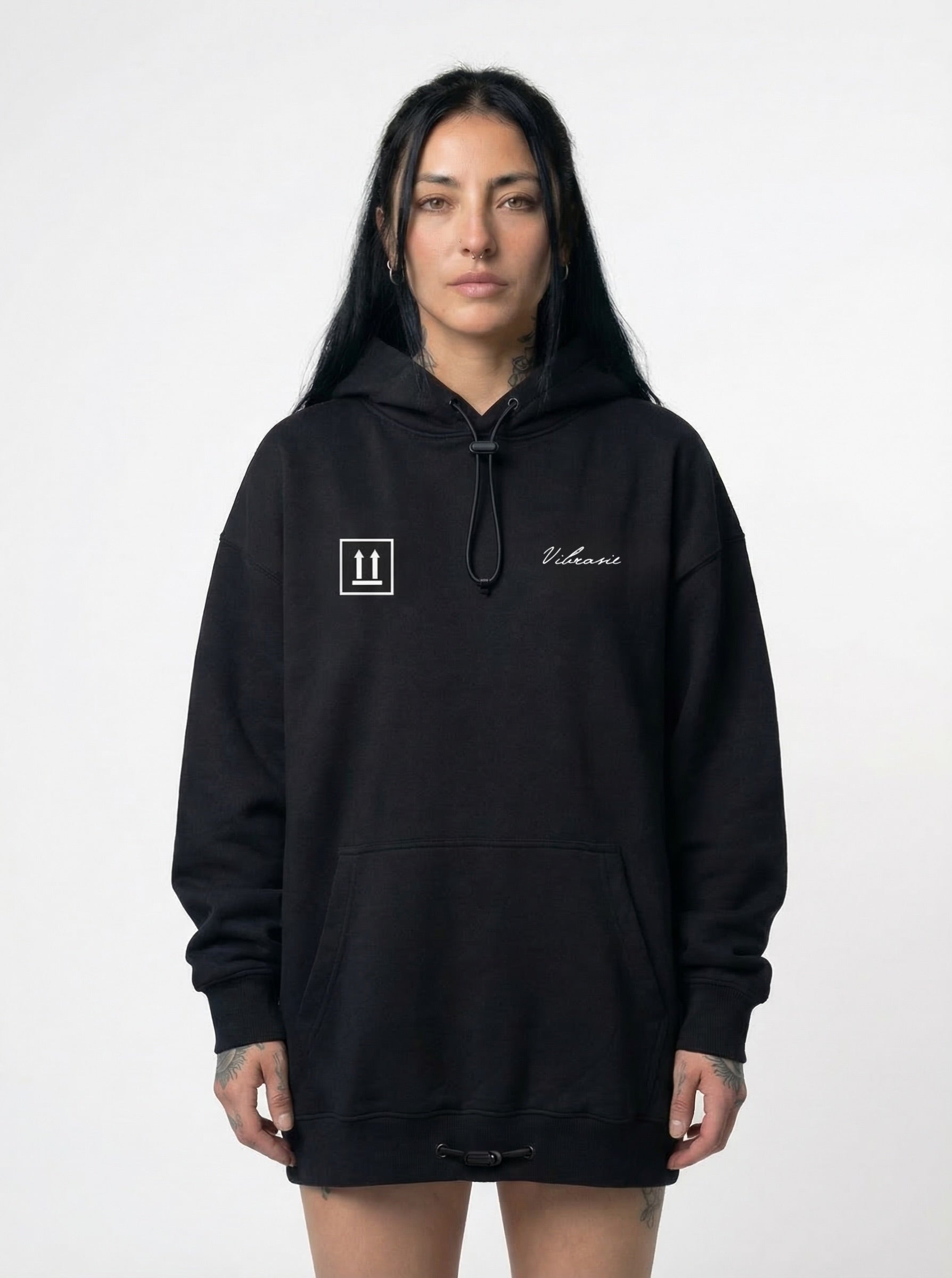 Hoodie negro Art001M