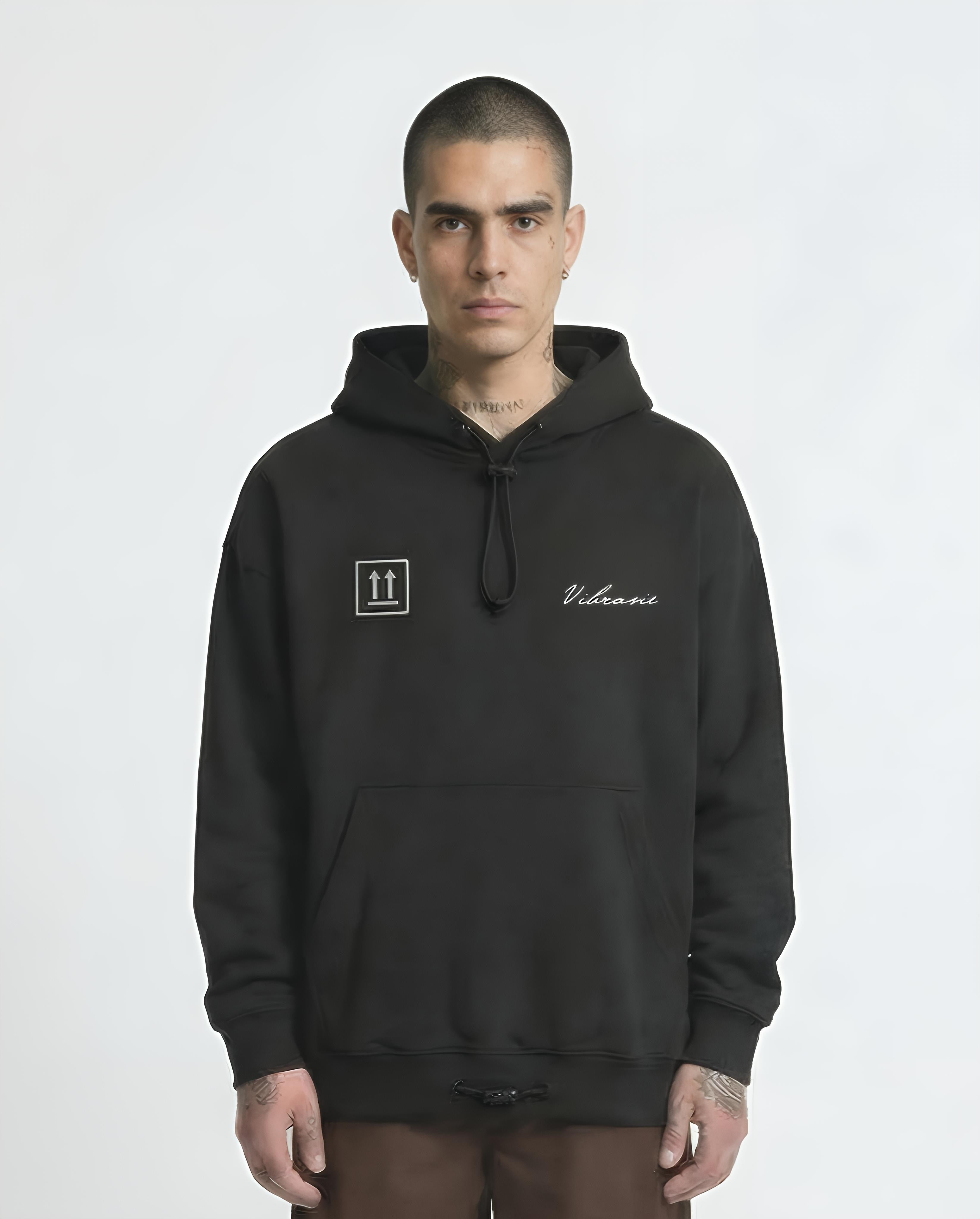 Hoodie negro Art001H