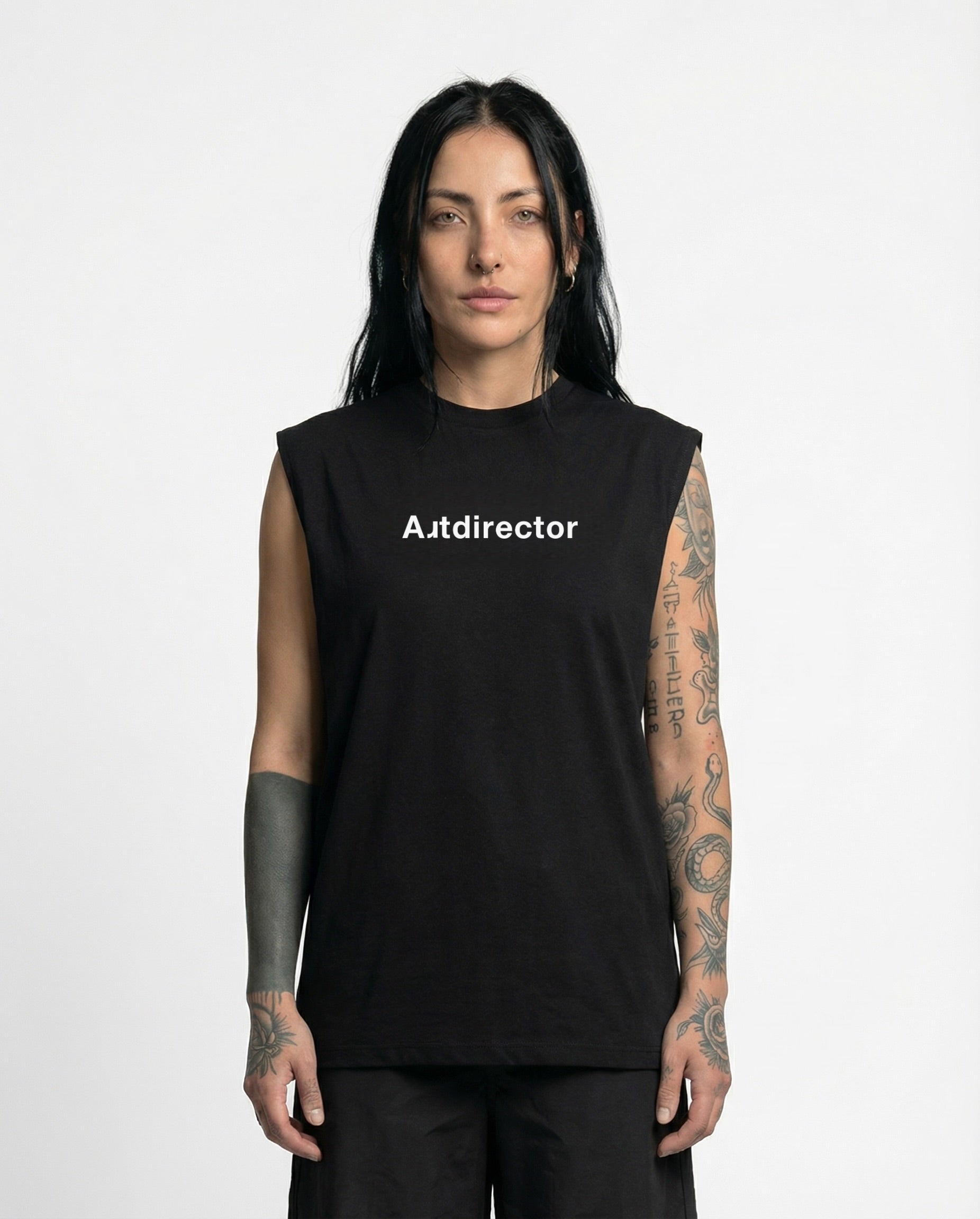 Tank top negro Art001M