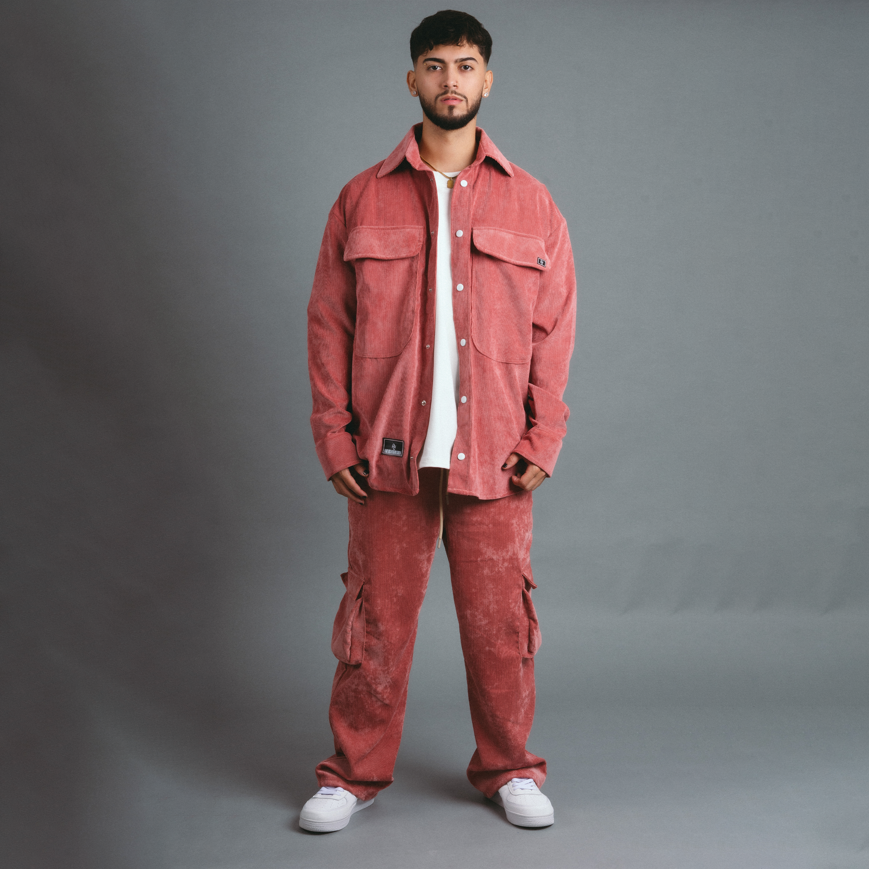 Chaqueta Oversize - Coral