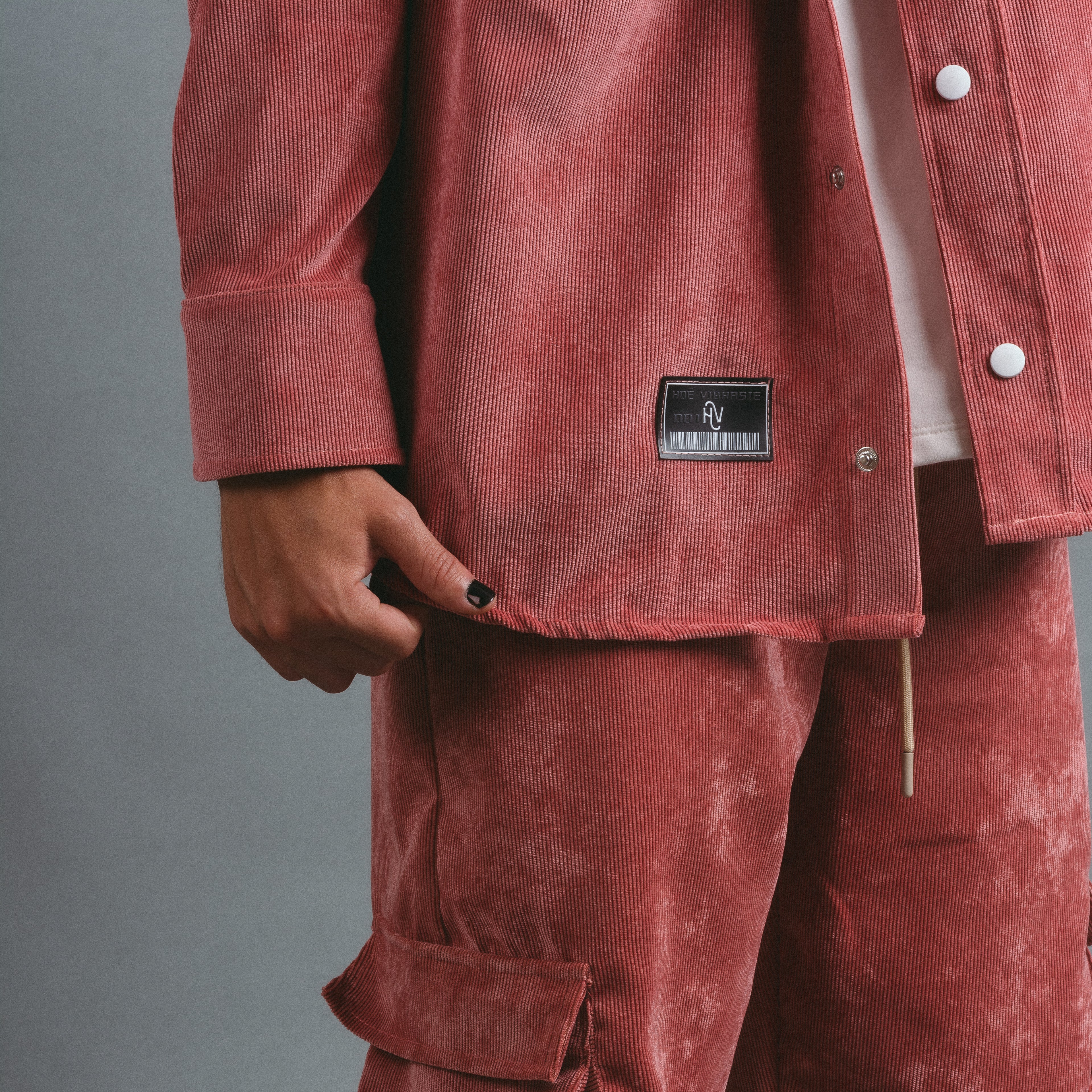 Chaqueta Oversize - Coral