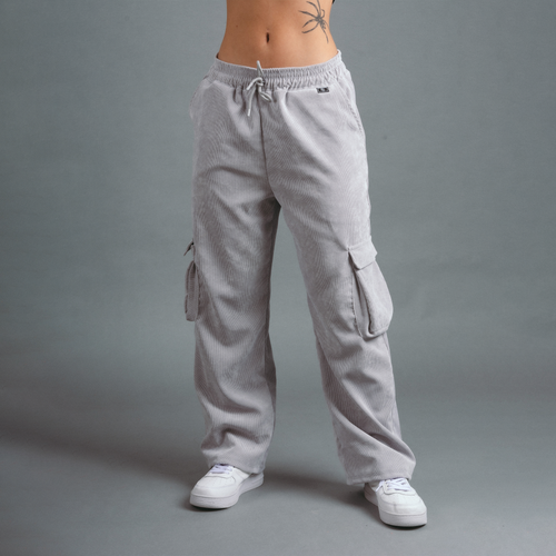 Pantalón Cargo Courdoroy - Gris