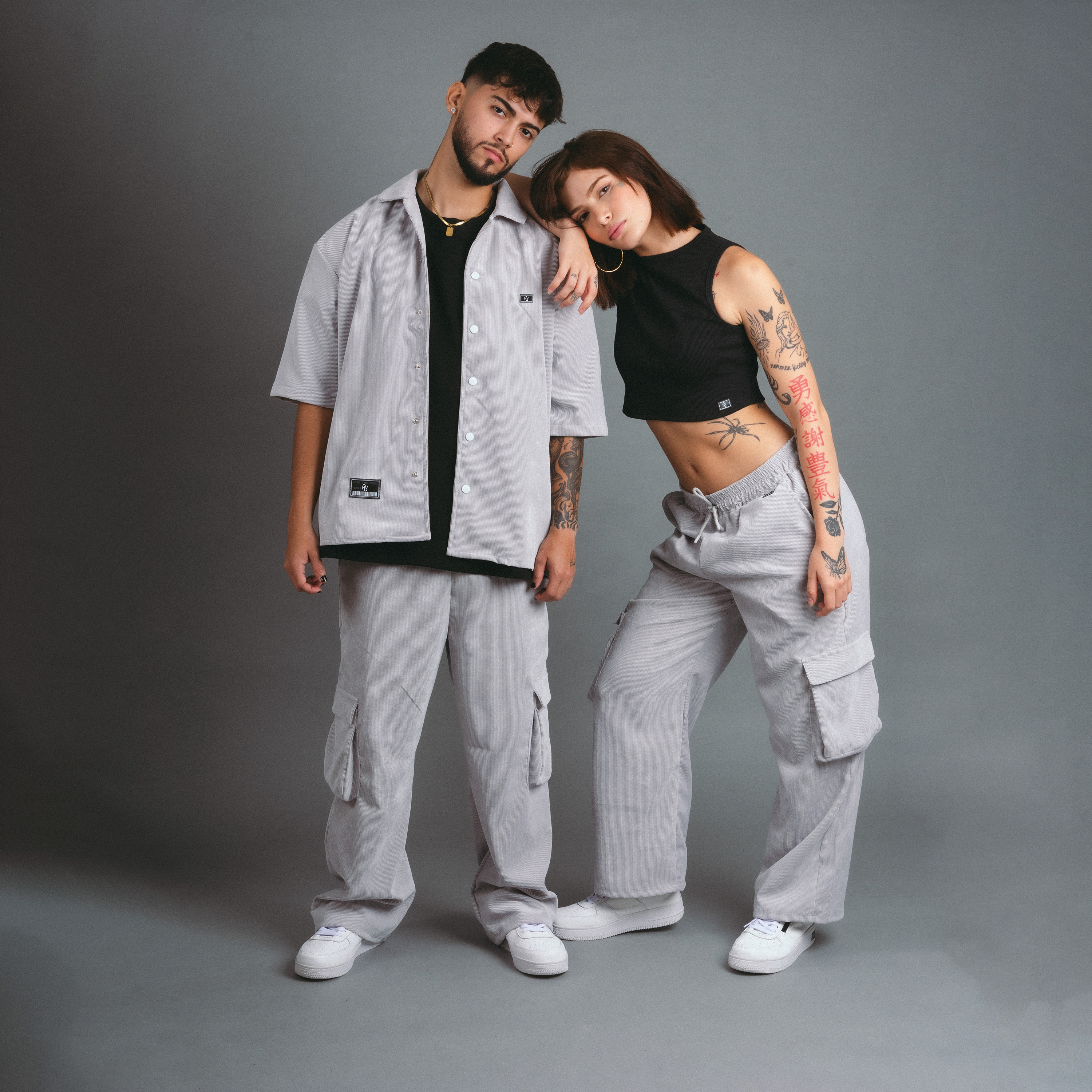 Camisa Classic - Gris