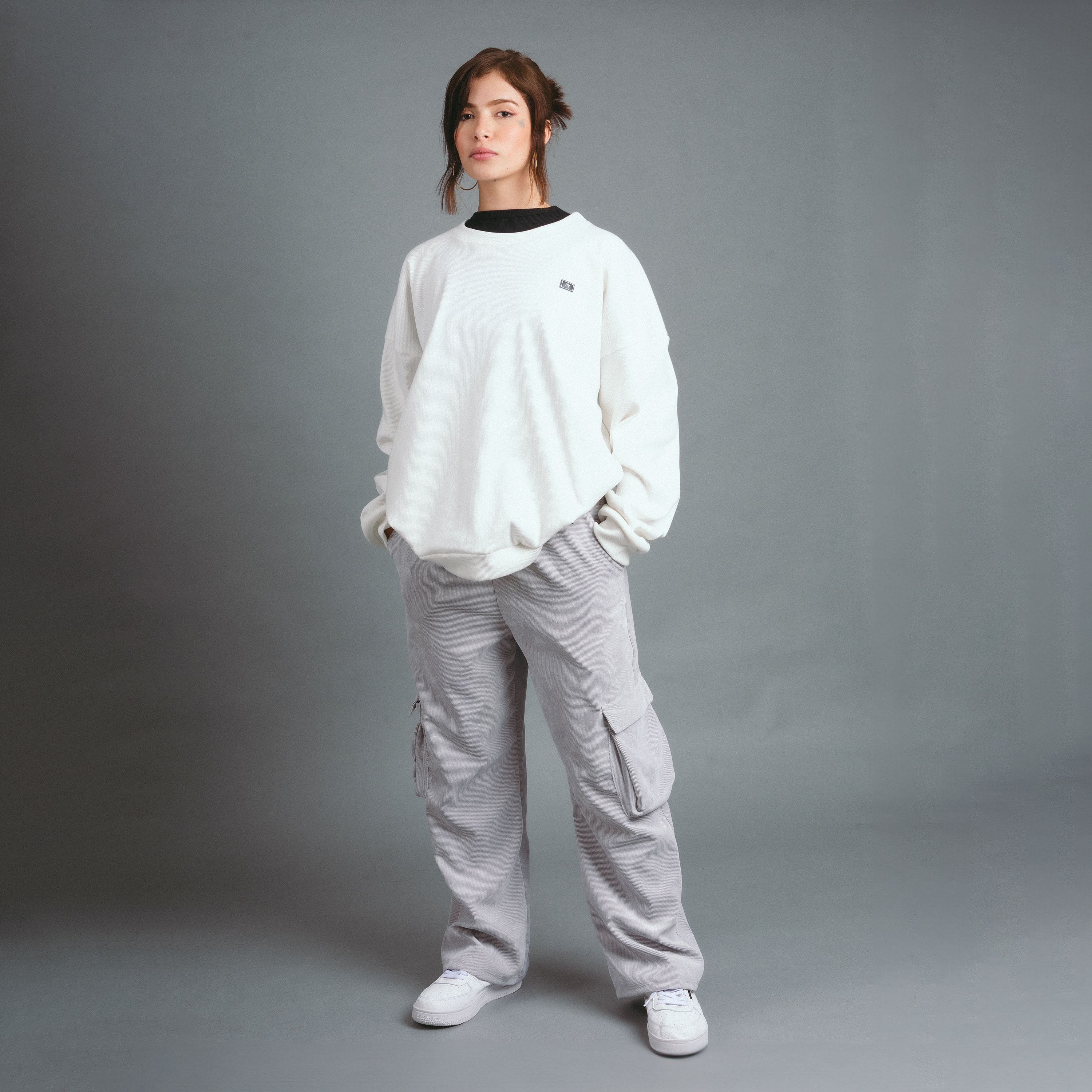 Buzo Oversize Classic - Blanco