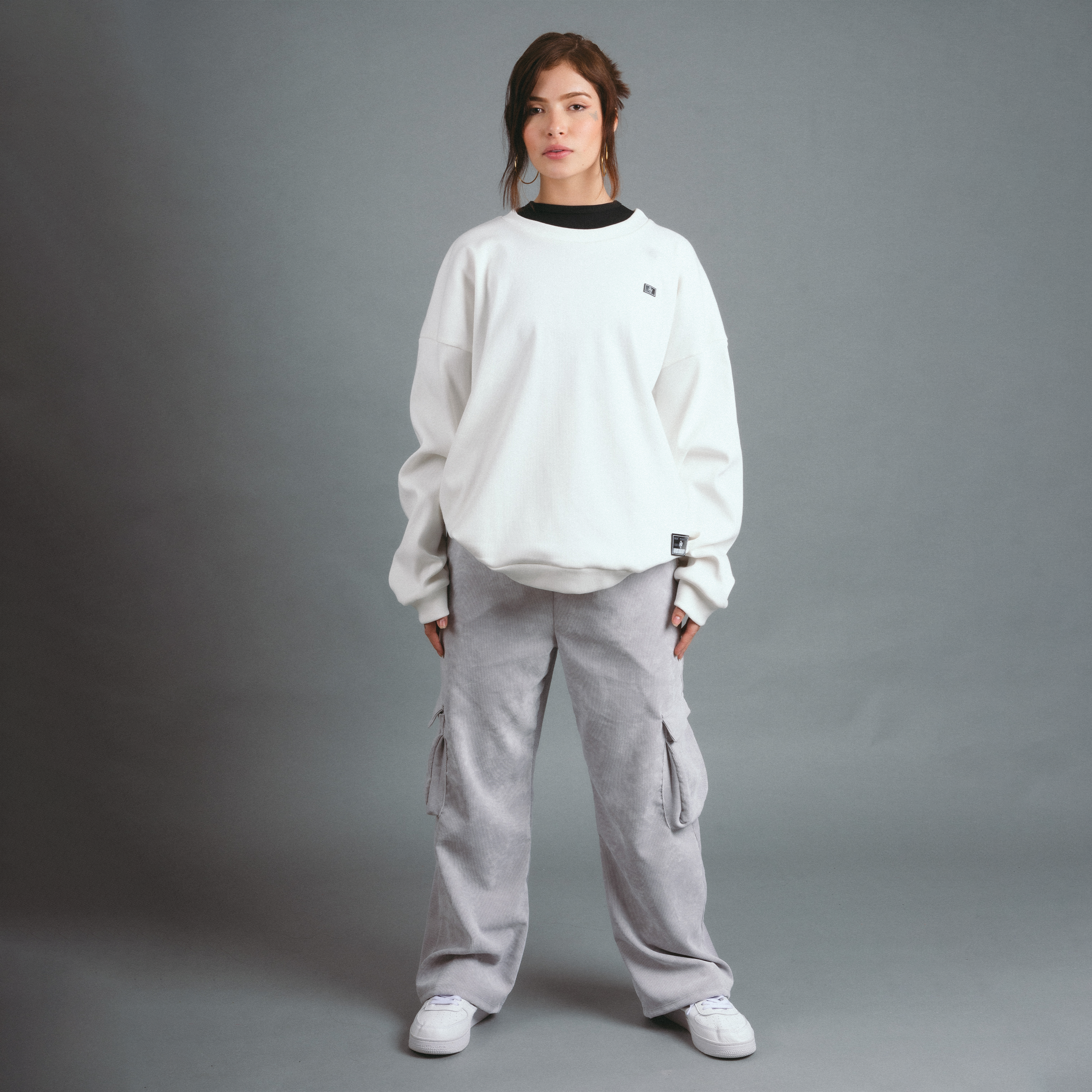 Buzo Oversize Classic - Blanco
