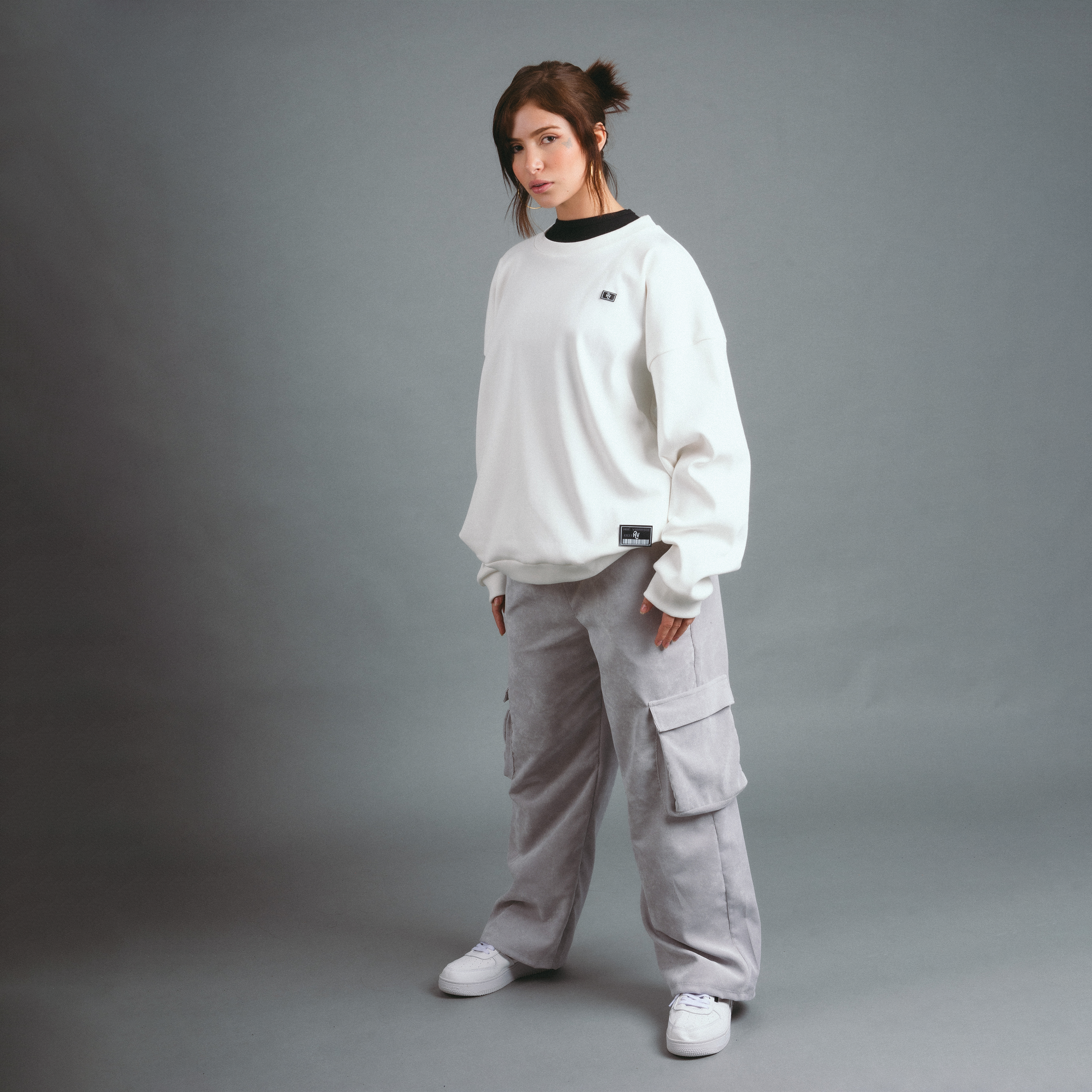 Buzo Oversize Classic - Blanco