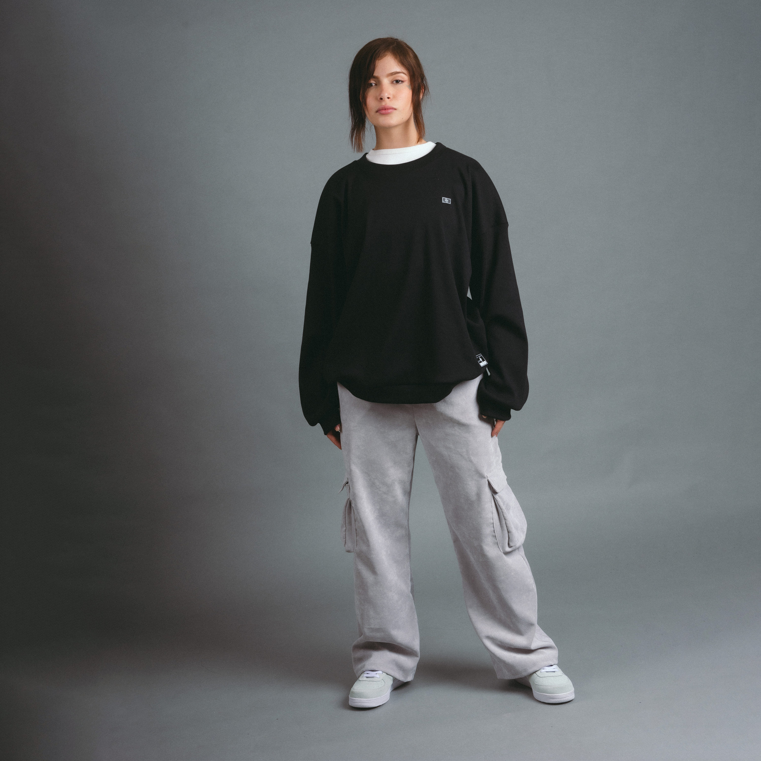 Buzo Oversize Classic - Negro