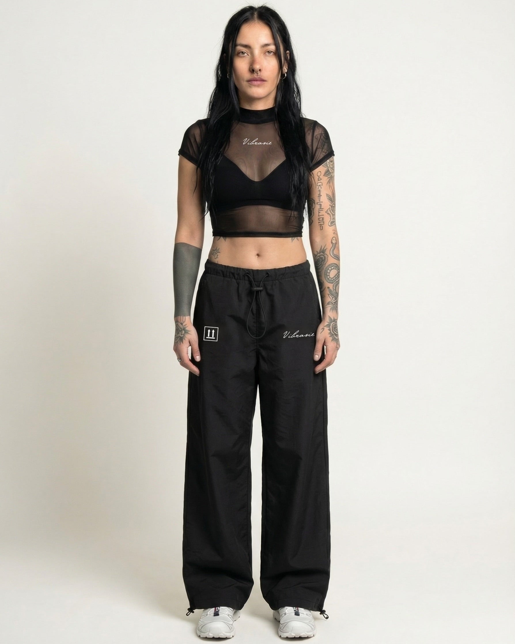 Crop top negro Art001M