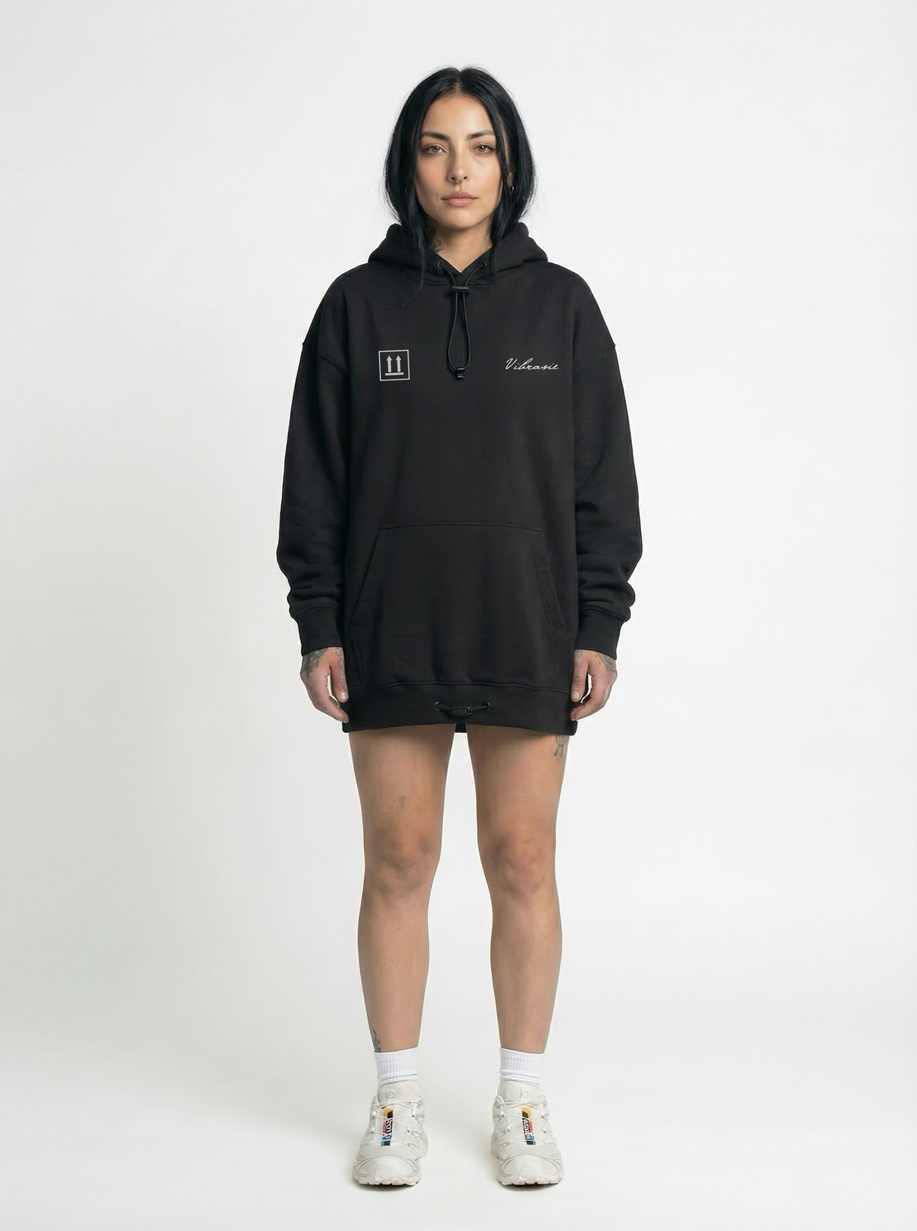 Hoodie negro Art001M