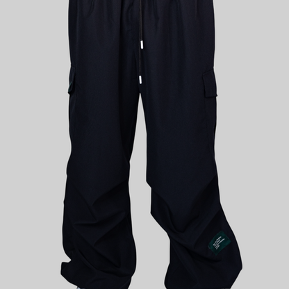 Pantalón Cargo Parachute Negro