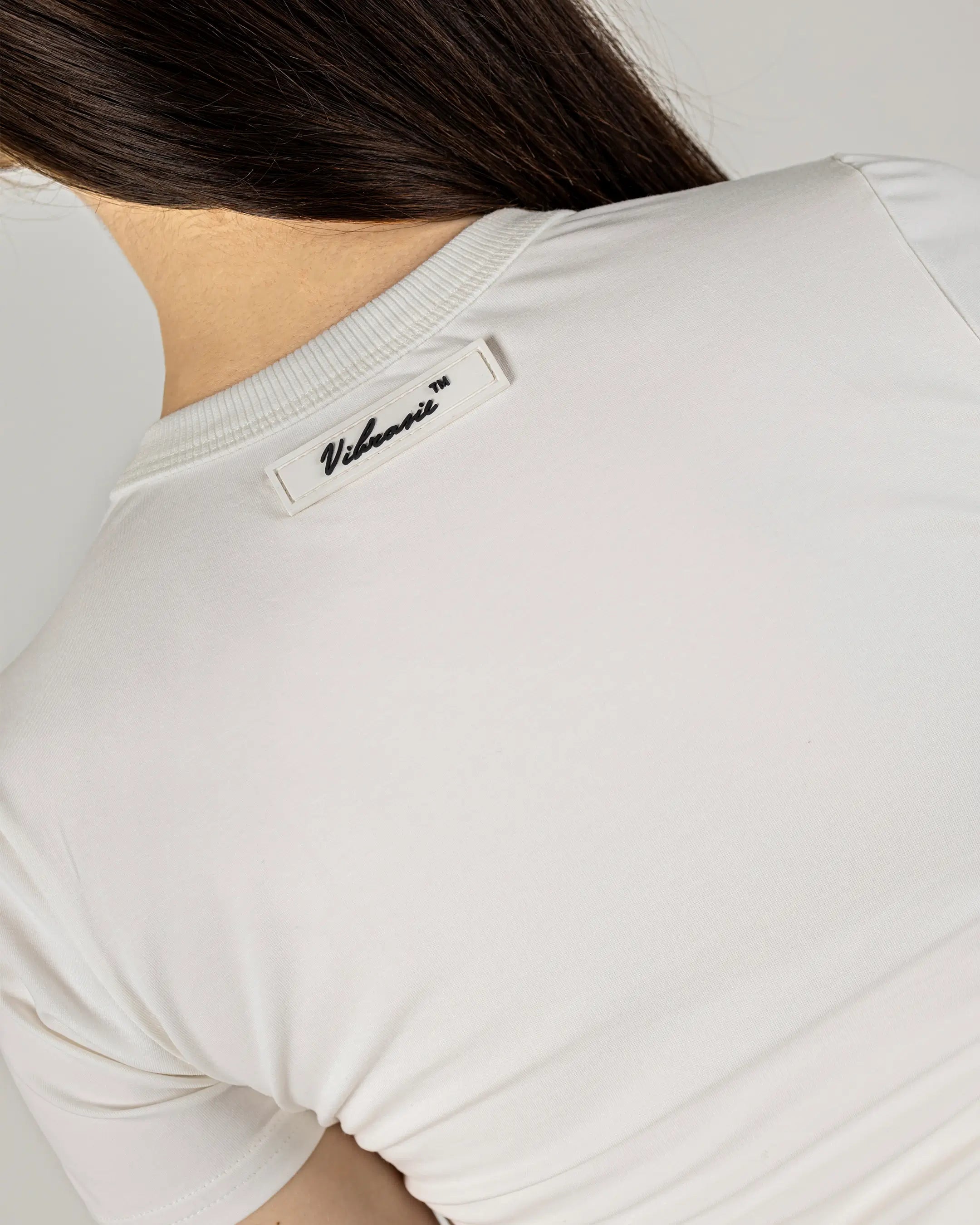 U-Turn Slim Tee - White