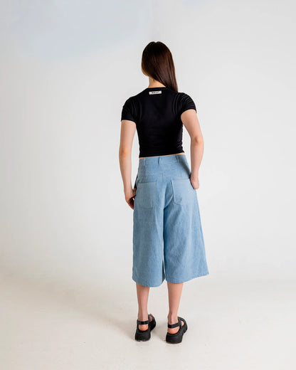 U-Turn Slim Tee - Black