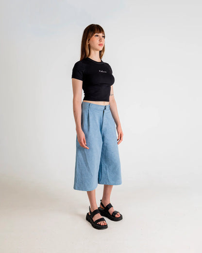 U-Turn Slim Tee - Black