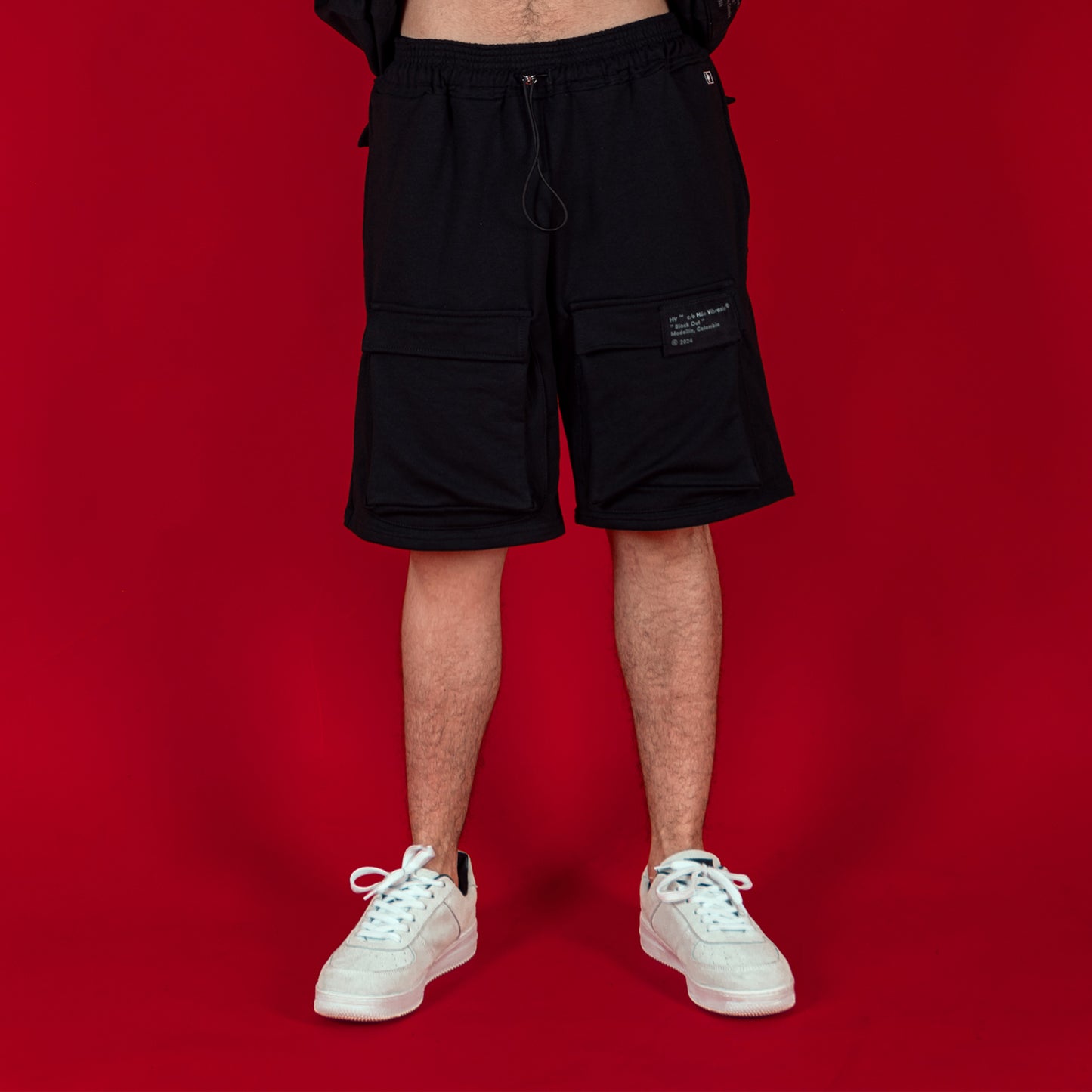 Black Out 4 Pocket Cargo Shorts