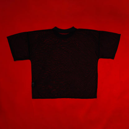 Black Out One Size Mesh Tshirt