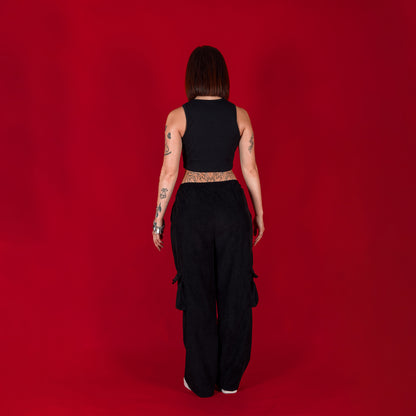 Black Out Crop Top
