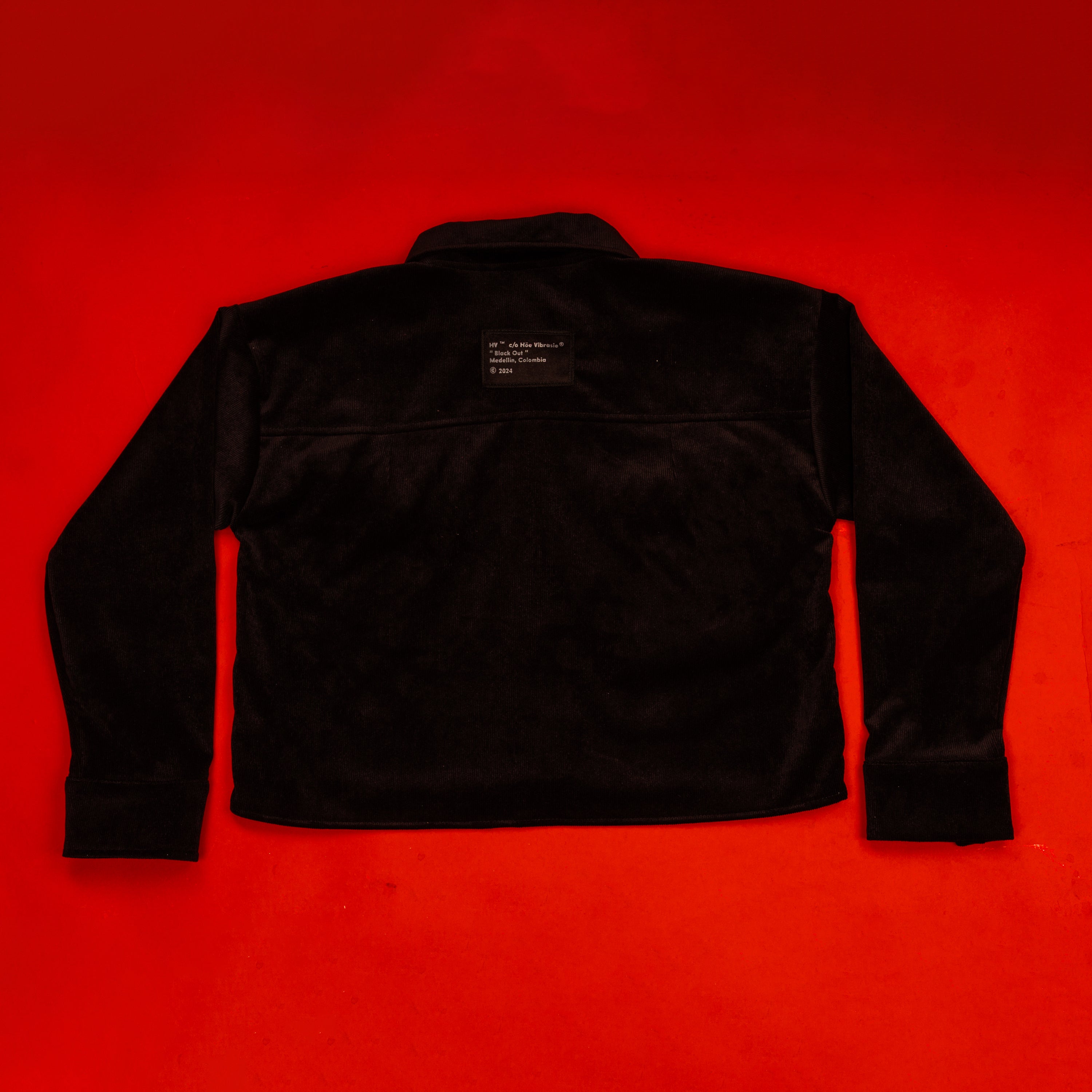 Black Out Cropped Jacket