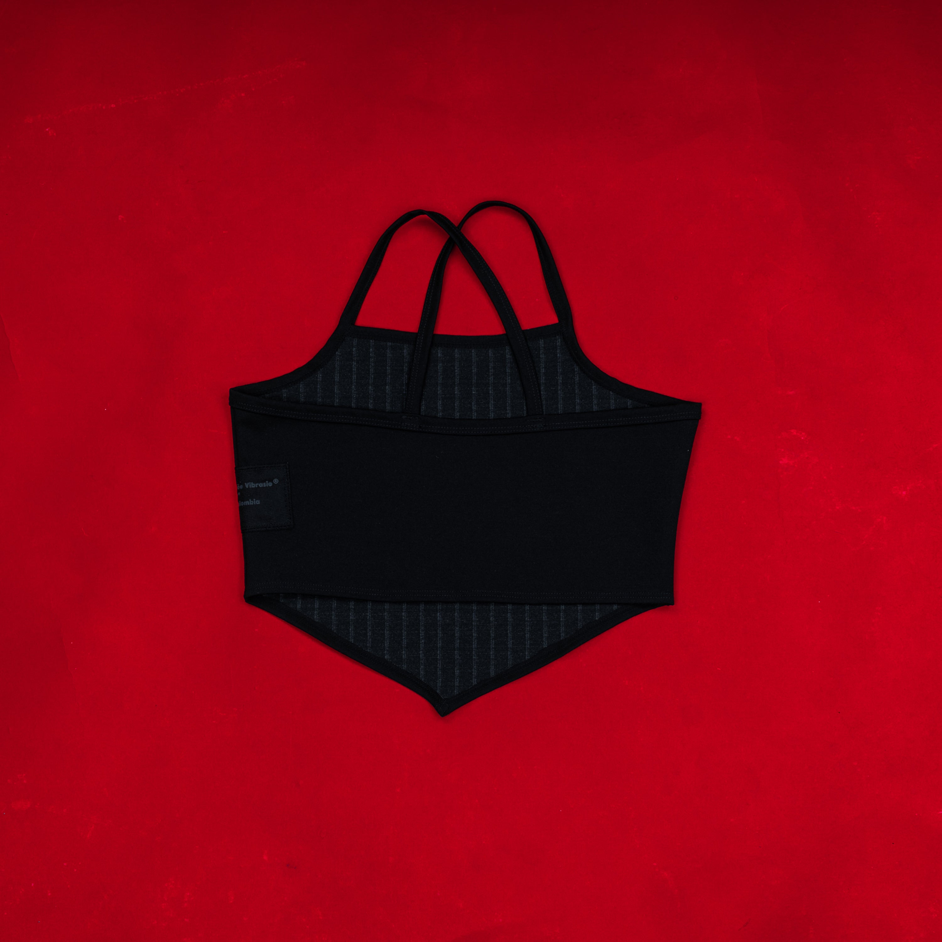 Black Out Triangle Top