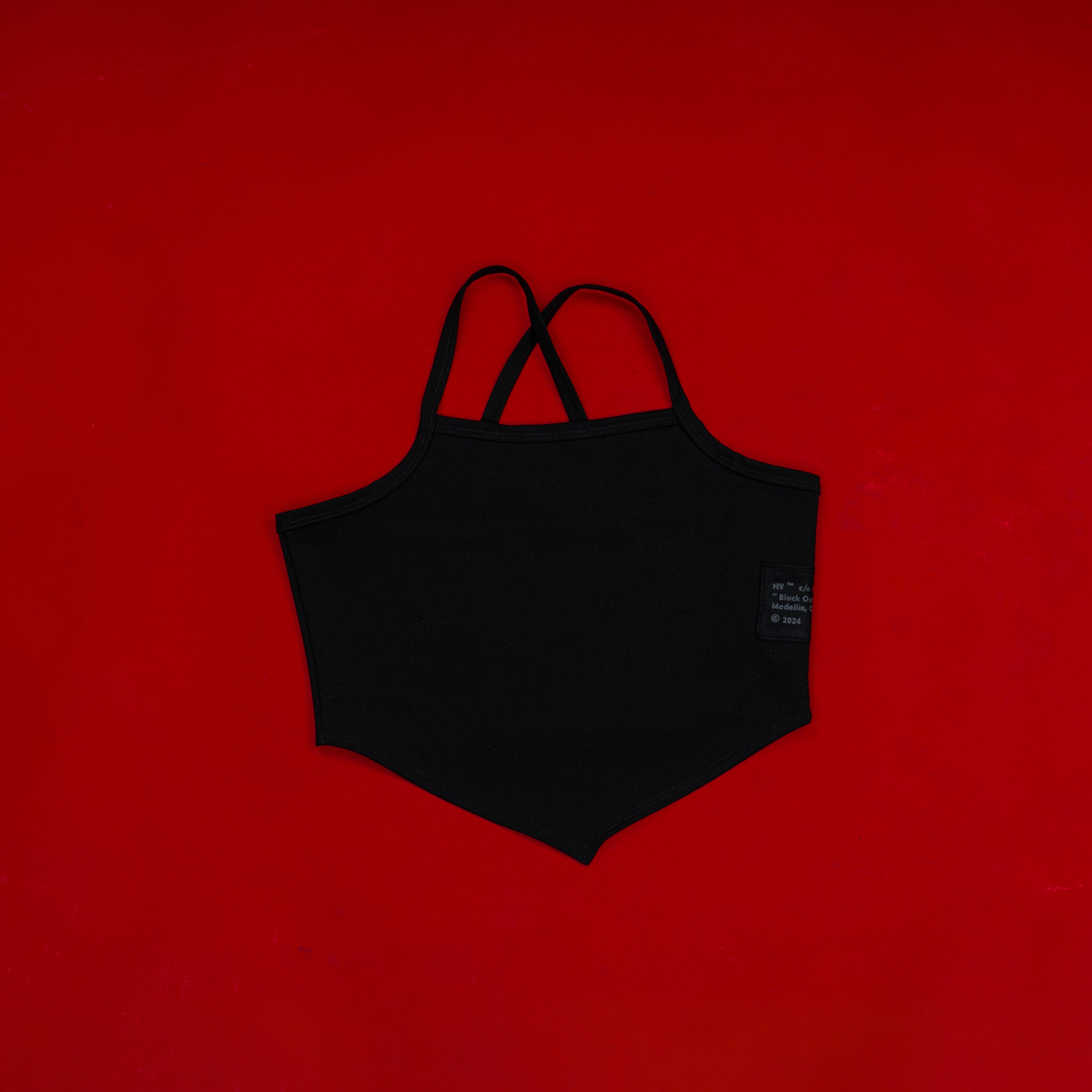 Black Out Triangle Top