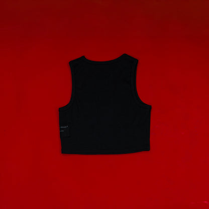 Black Out Crop Top
