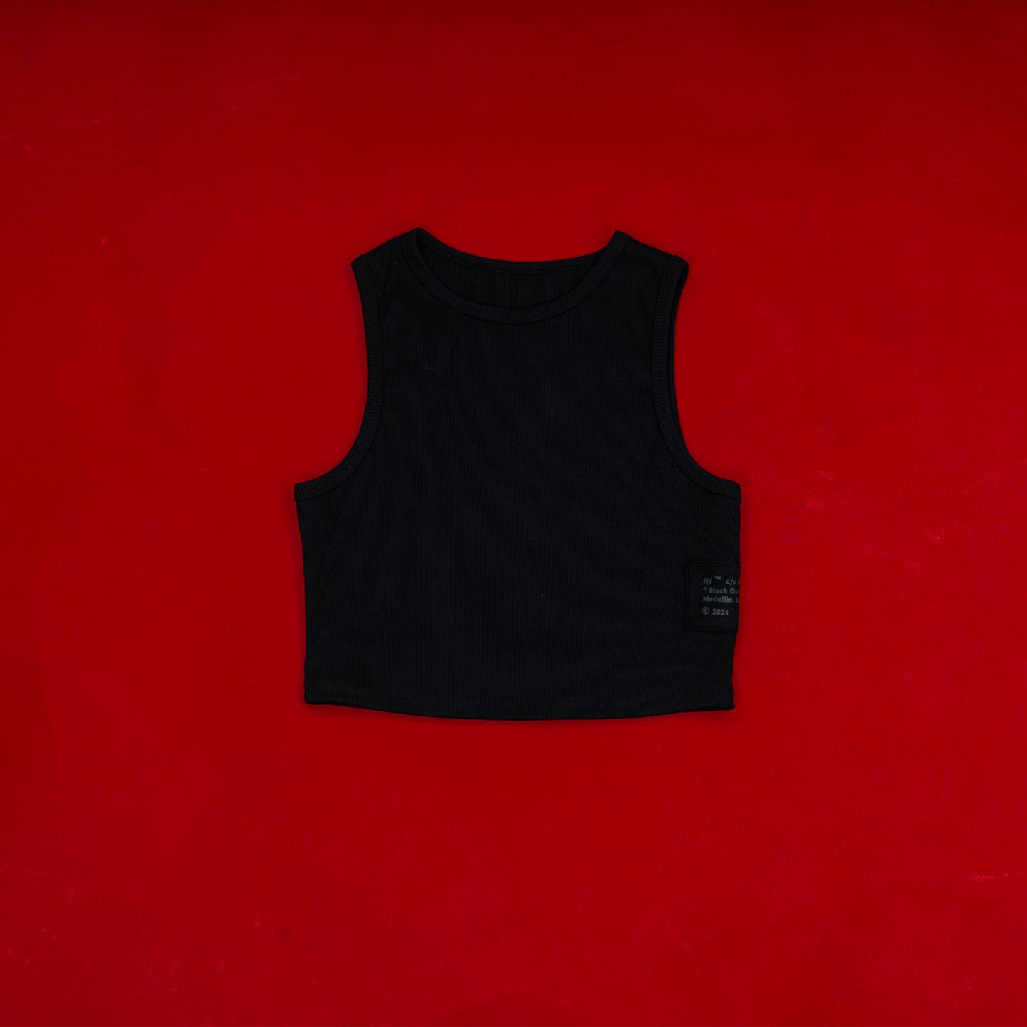 Black Out Crop Top