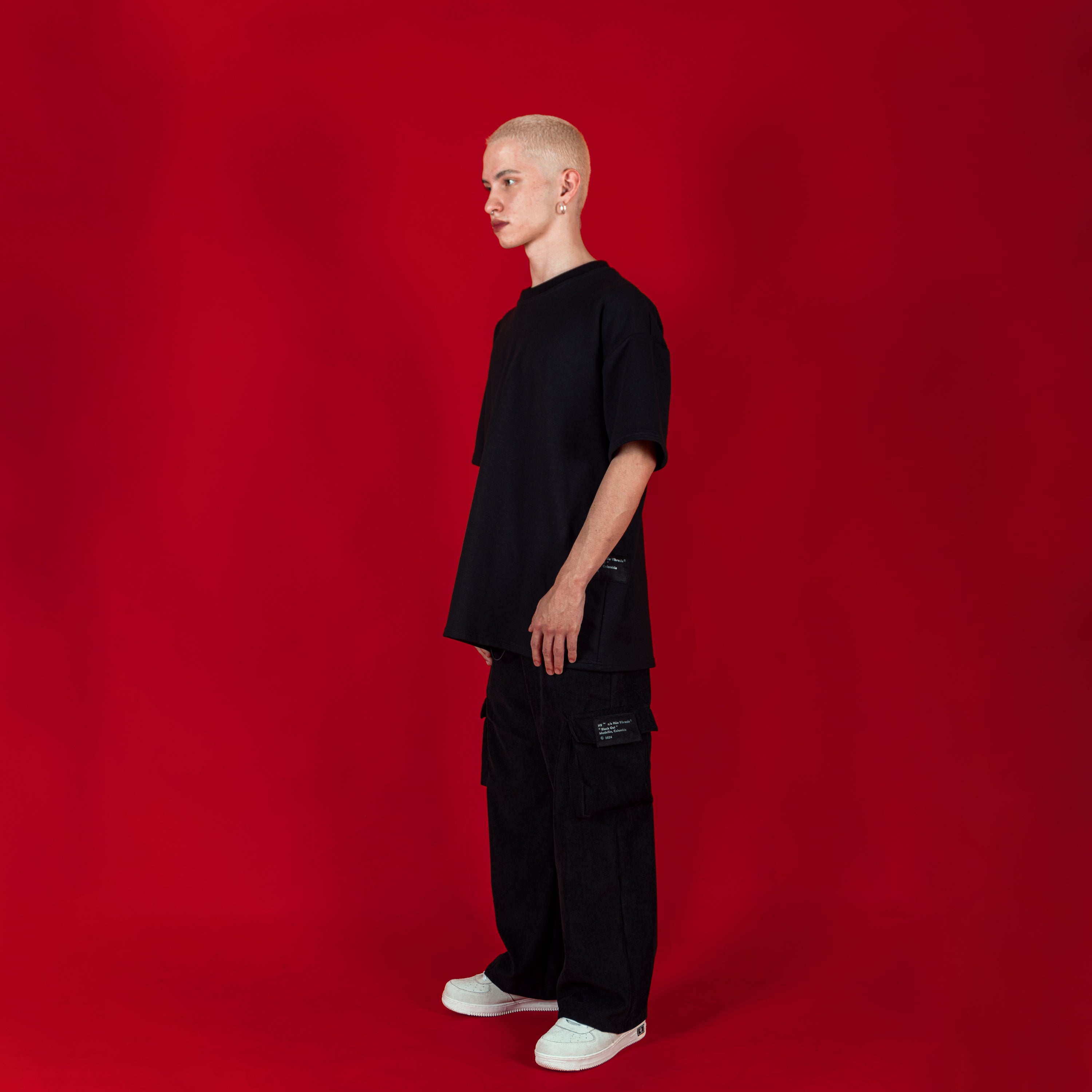 Black Out Cargo Pants