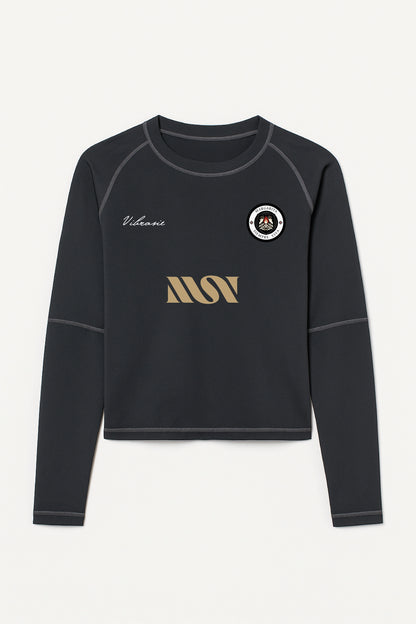 PREVENTA - Long Sleeve Mid-Cropped "Mi Corazón de Miel" MSV