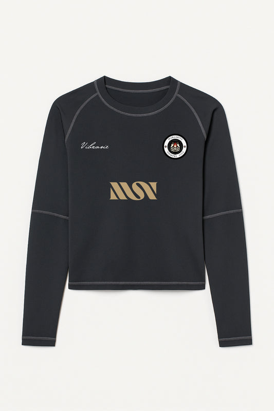 PREVENTA - Long Sleeve Mid-Cropped "Mi Corazón de Miel" MSV