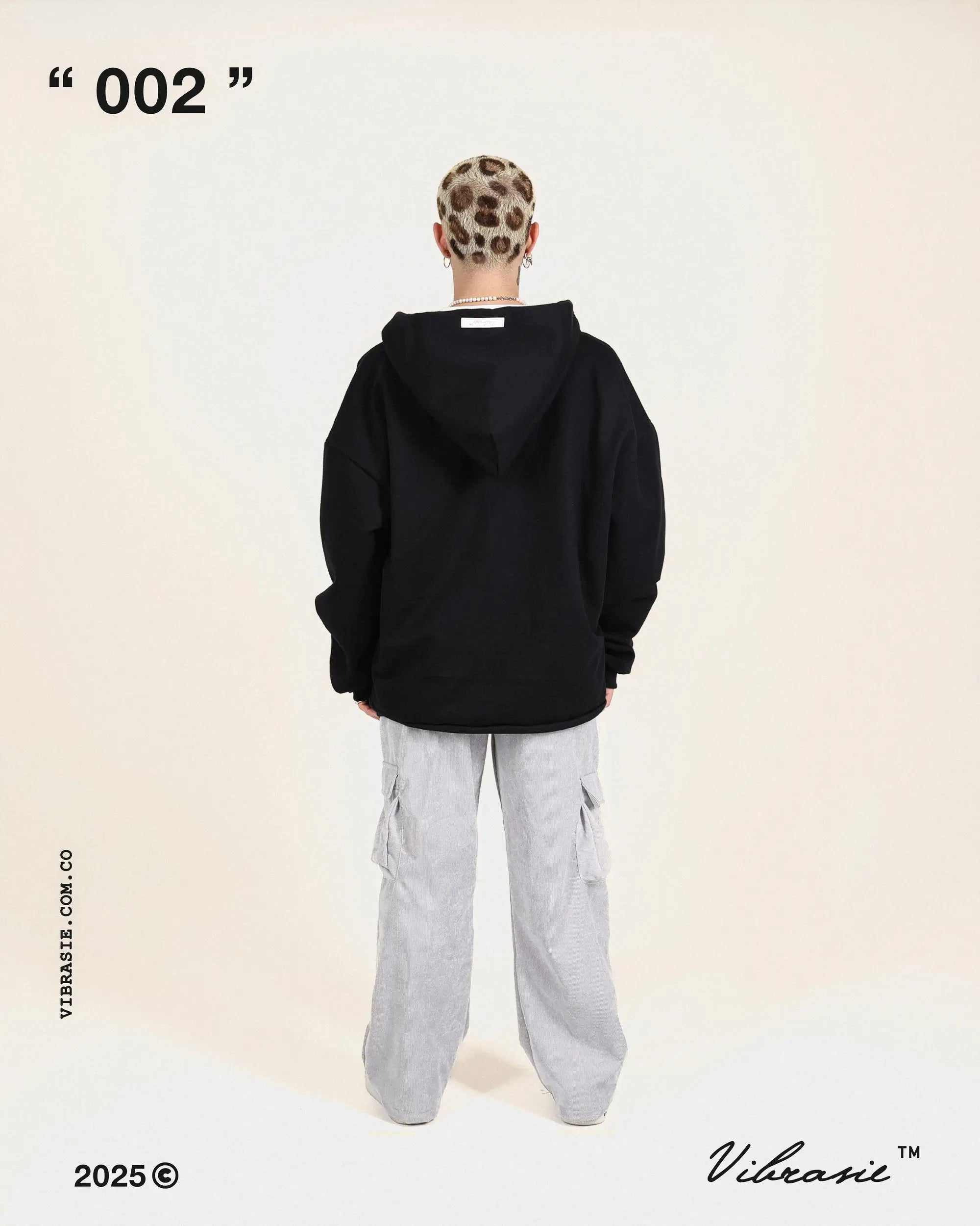 " Hoodie con Cierre "